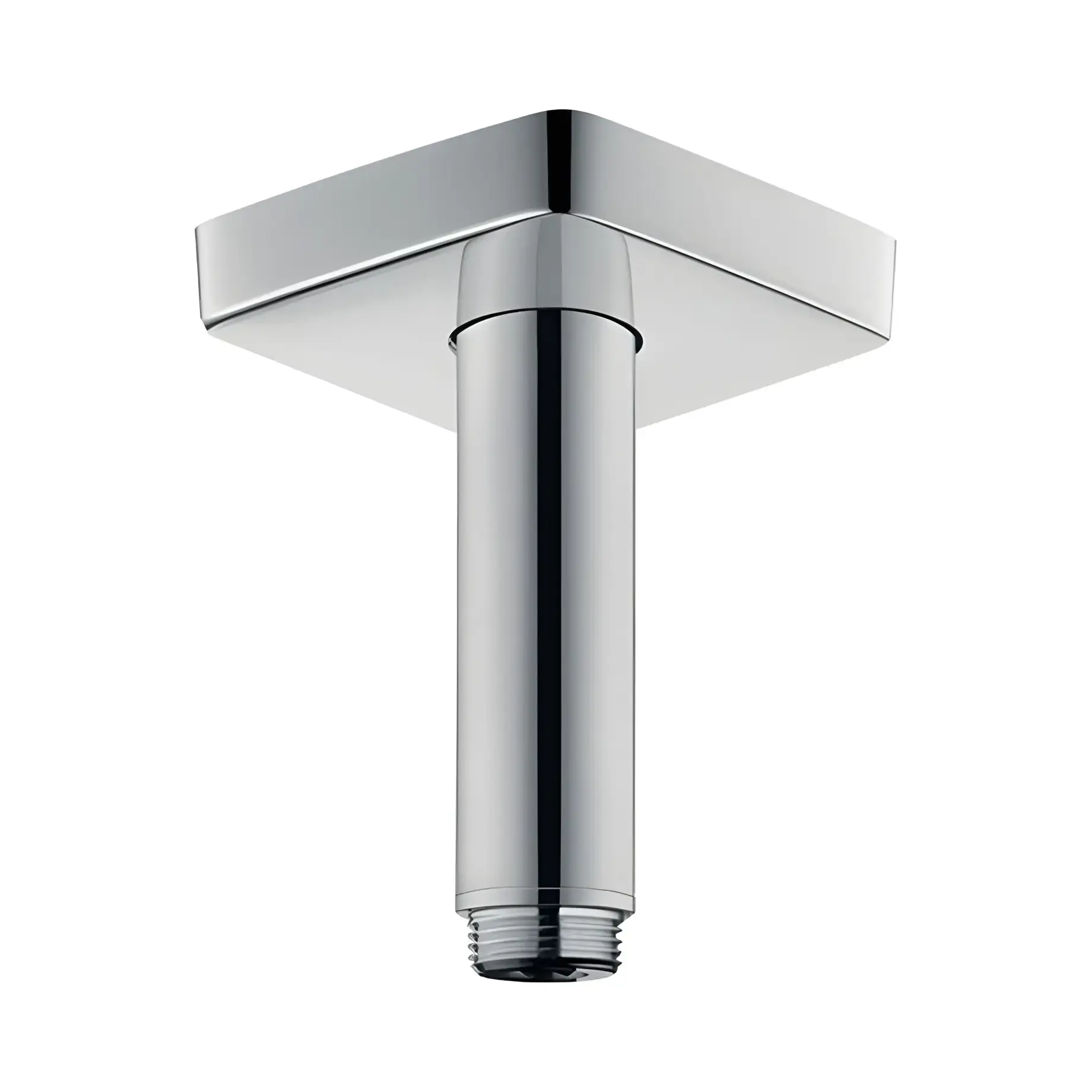 Кронштейн для верхнього душу Hansgrohe 27467000 Chrome — вид на білому тлі
