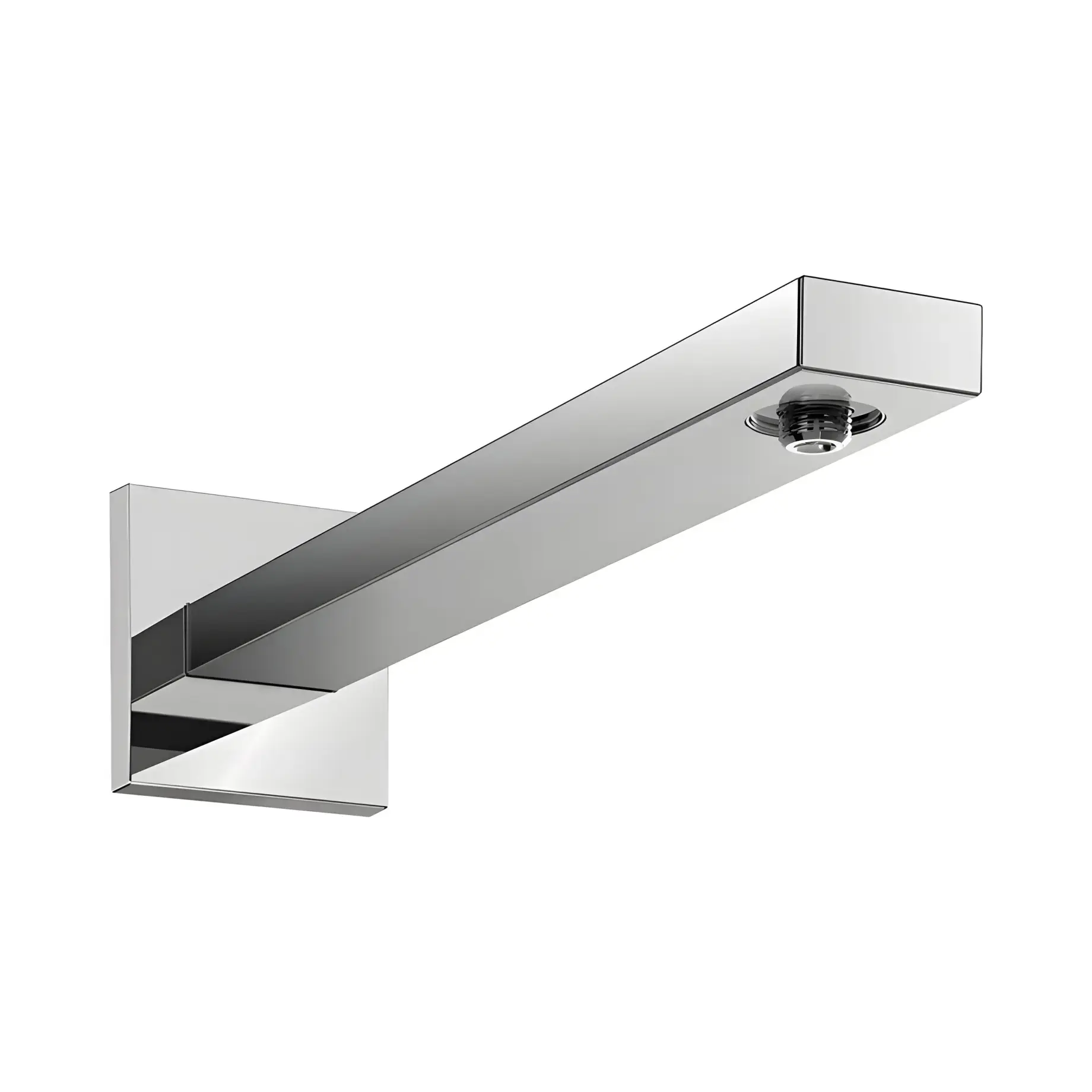 Кронштейн для верхнього душу Hansgrohe 27694000 Chrome — вид на білому тлі