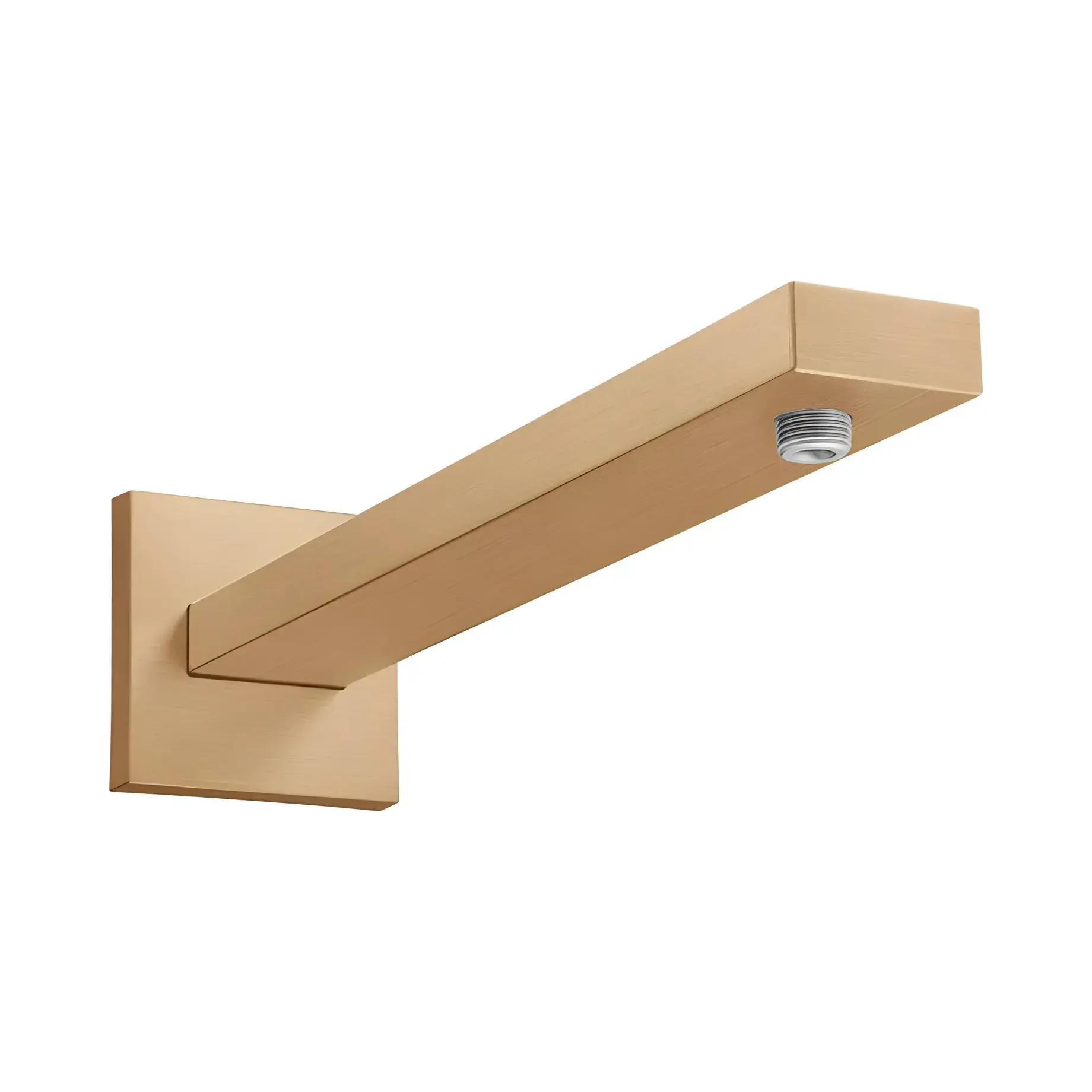 Кронштейн для верхнього душу Hansgrohe 27694140 Brushed Bronze — вид на білому тлі