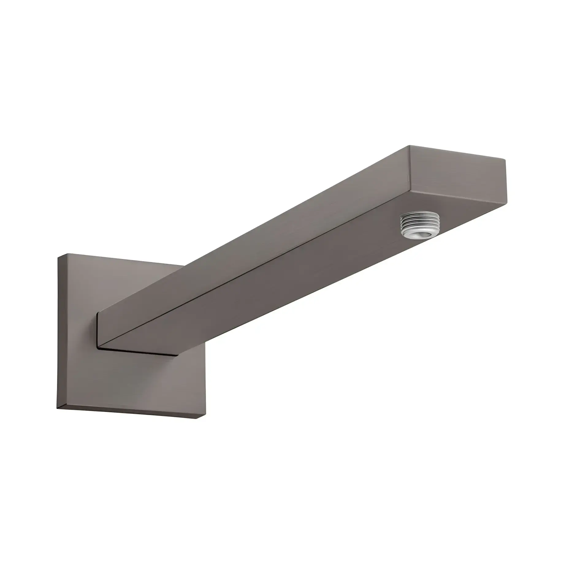 Кронштейн для верхнього душу Hansgrohe 27694340 Brushed Black Chrome — вид на білому тлі