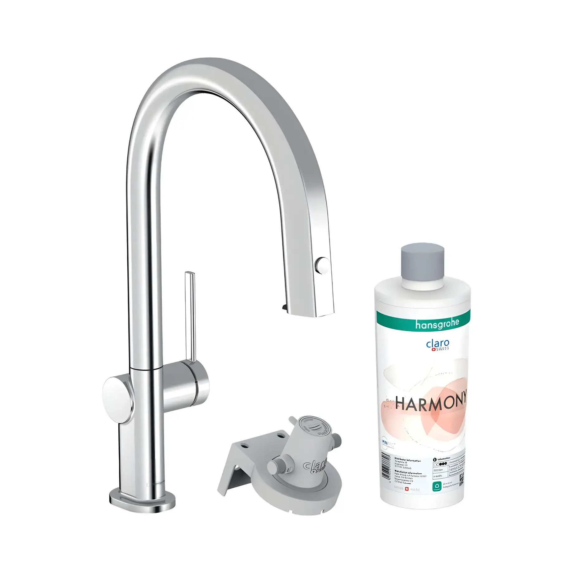 Змішувач для кухні Aqittura M91 Hansgrohe 76801000 Chrome — вид на білому тлі