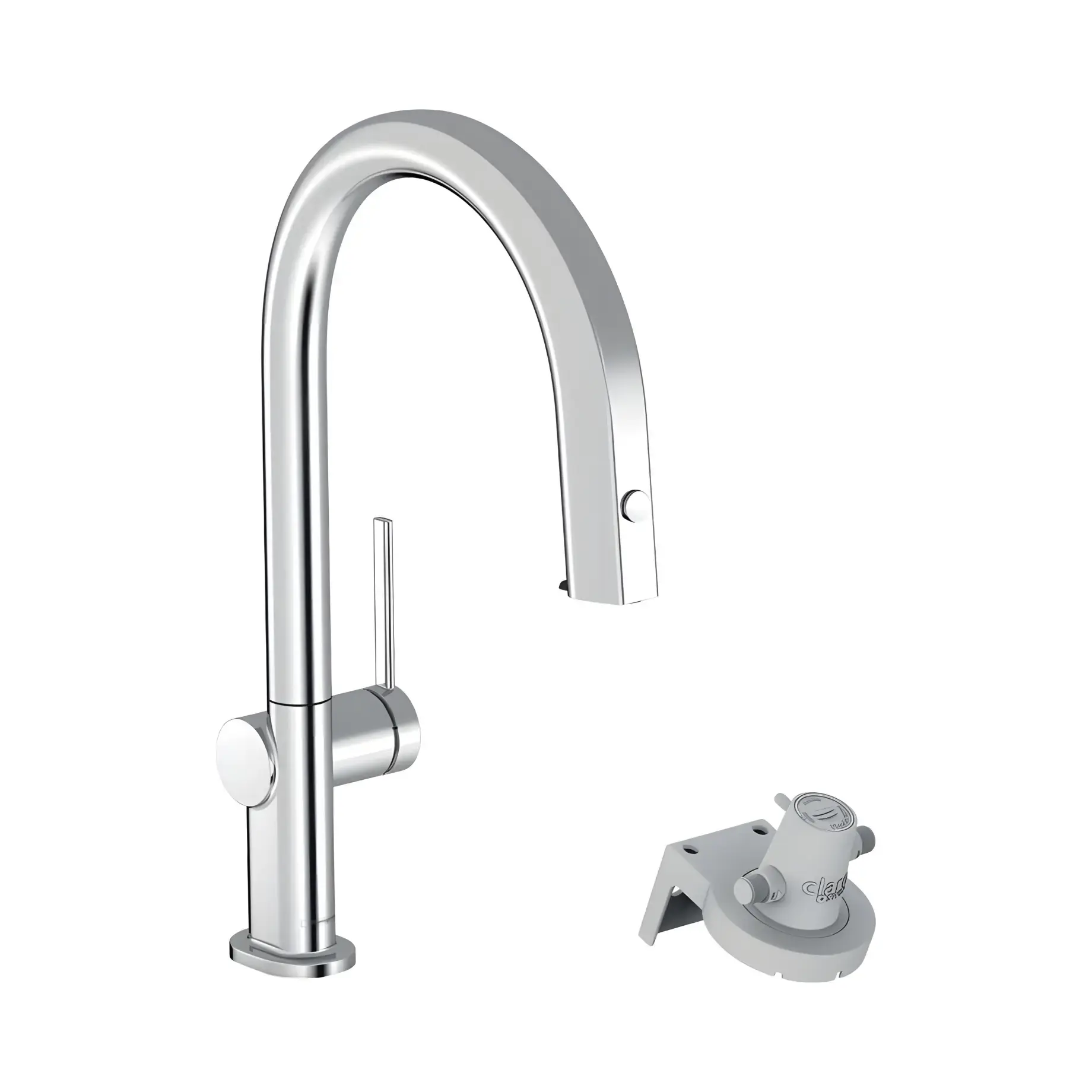 Змішувач для кухні Aqittura M91 Hansgrohe 76803000 Chrome — вид на білому тлі