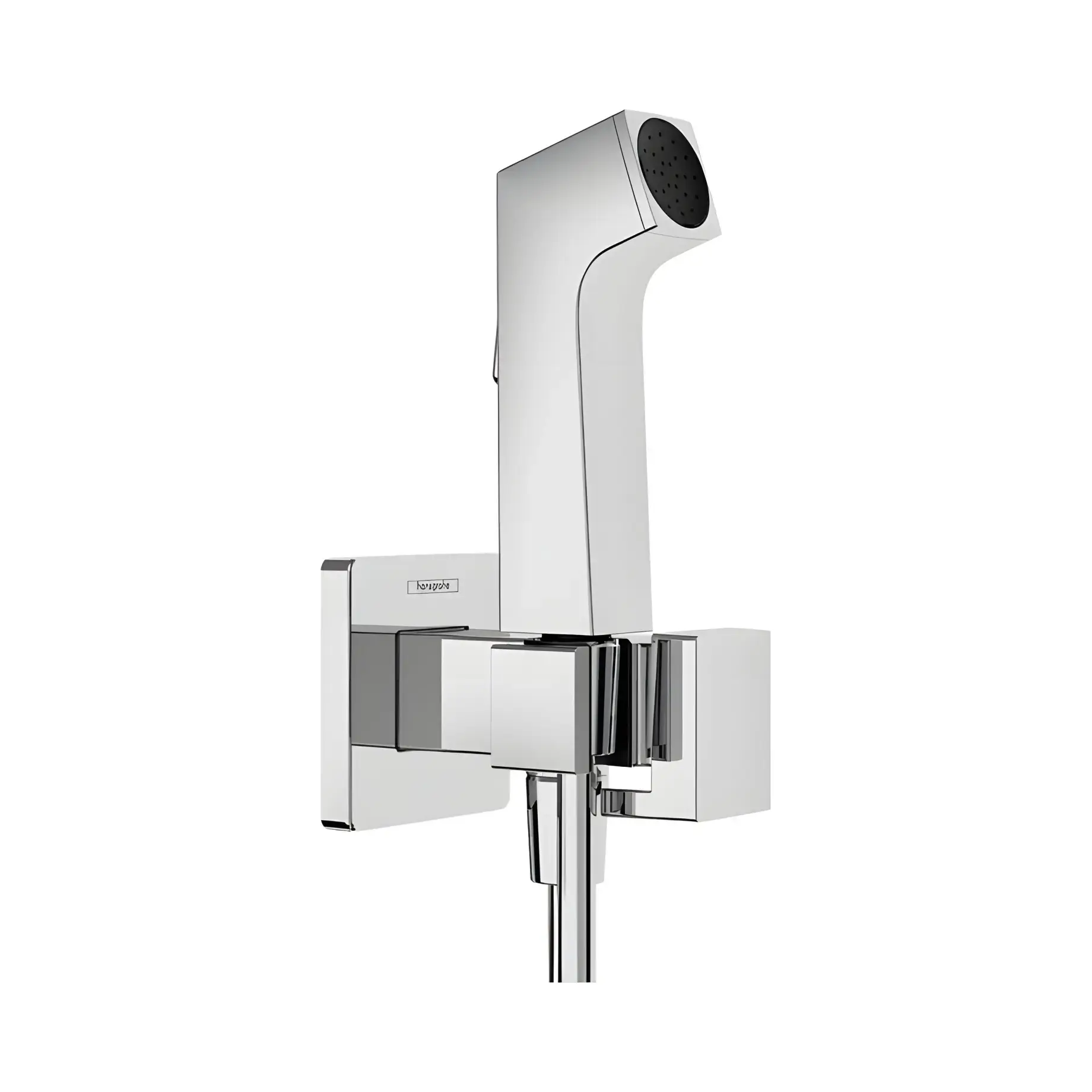 Гігієнічний душ Bidette 1jet E Hansgrohe 29233000 Chrome — вид на білому тлі