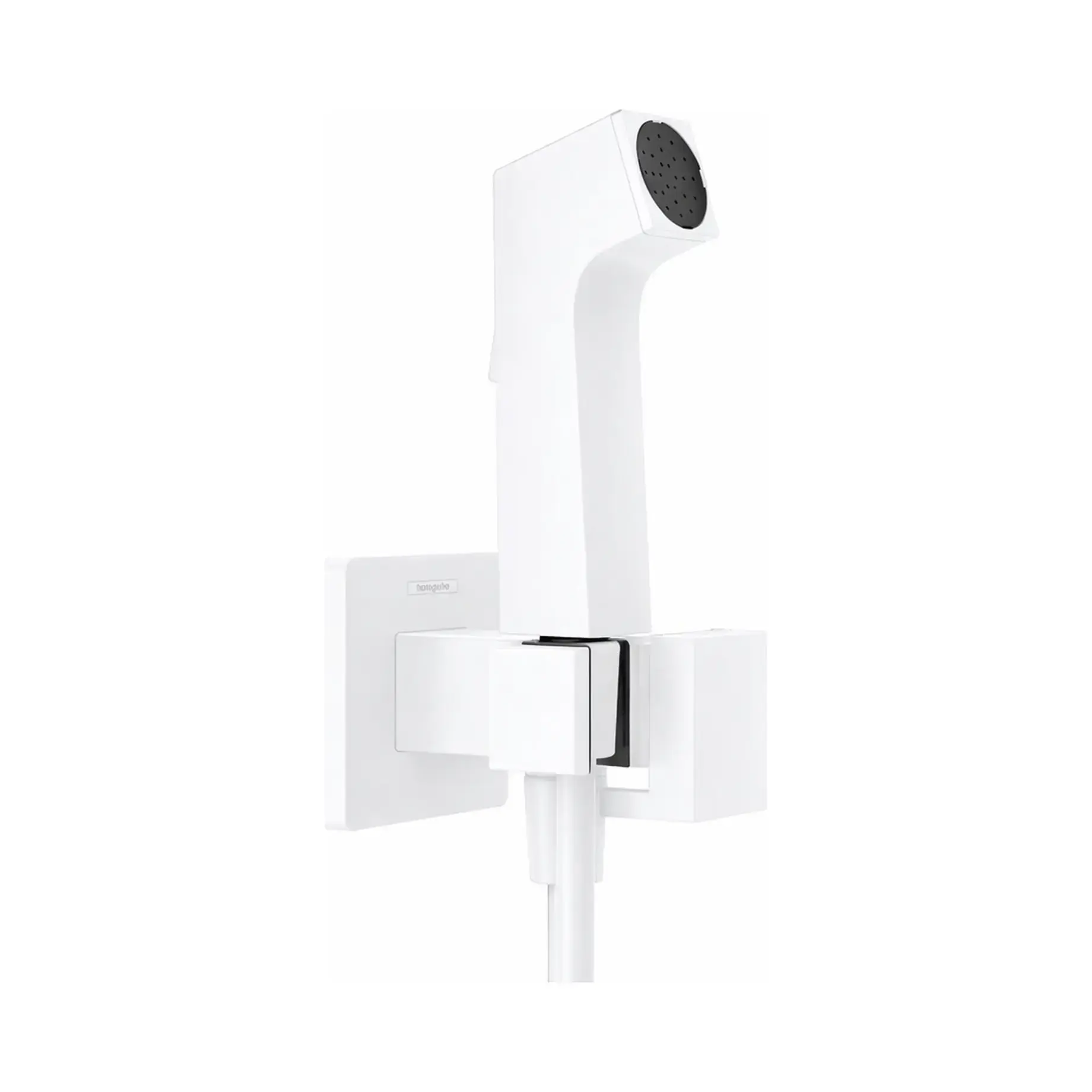 Гігієнічний душ Bidette 1jet E Hansgrohe 29233700 Matt White — вид на білому тлі