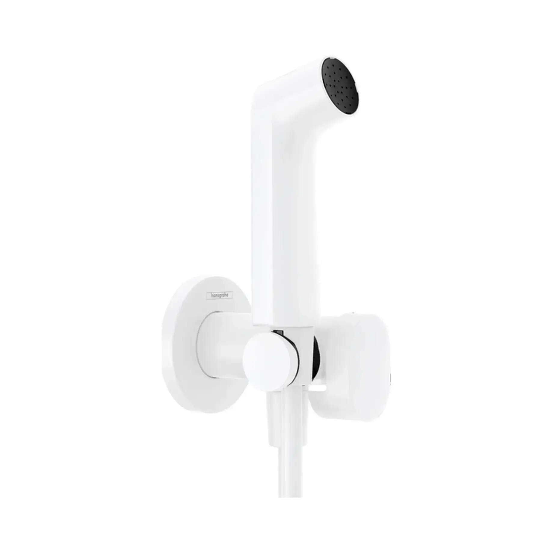 Гігієнічний душ Bidette 1jet S Hansgrohe 29232700 Matt White — вид на білому тлі