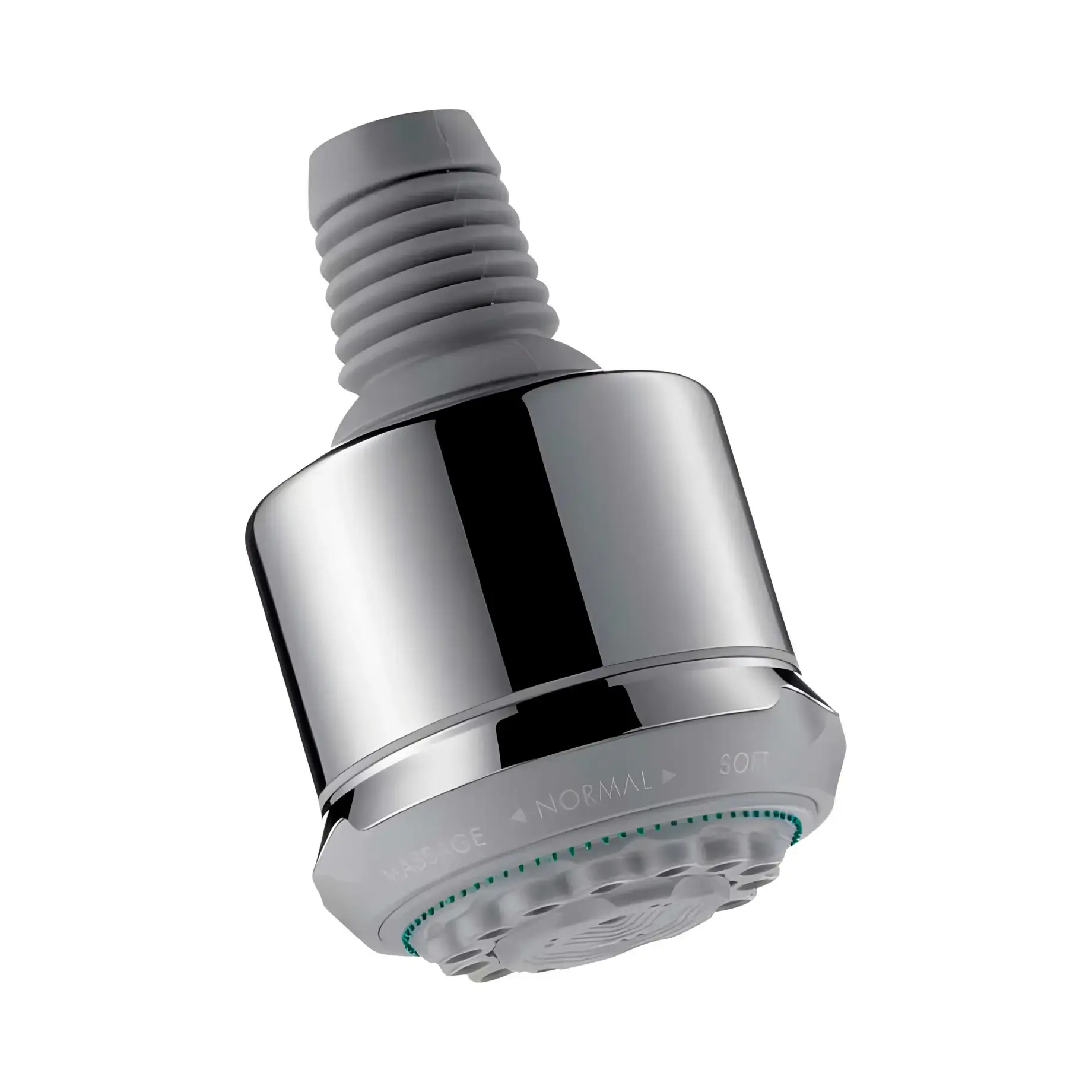 Верхній душ 3jet Clubmaster Hansgrohe 28496000 Chrome 8.5 х 8.5 см — вид на білому тлі