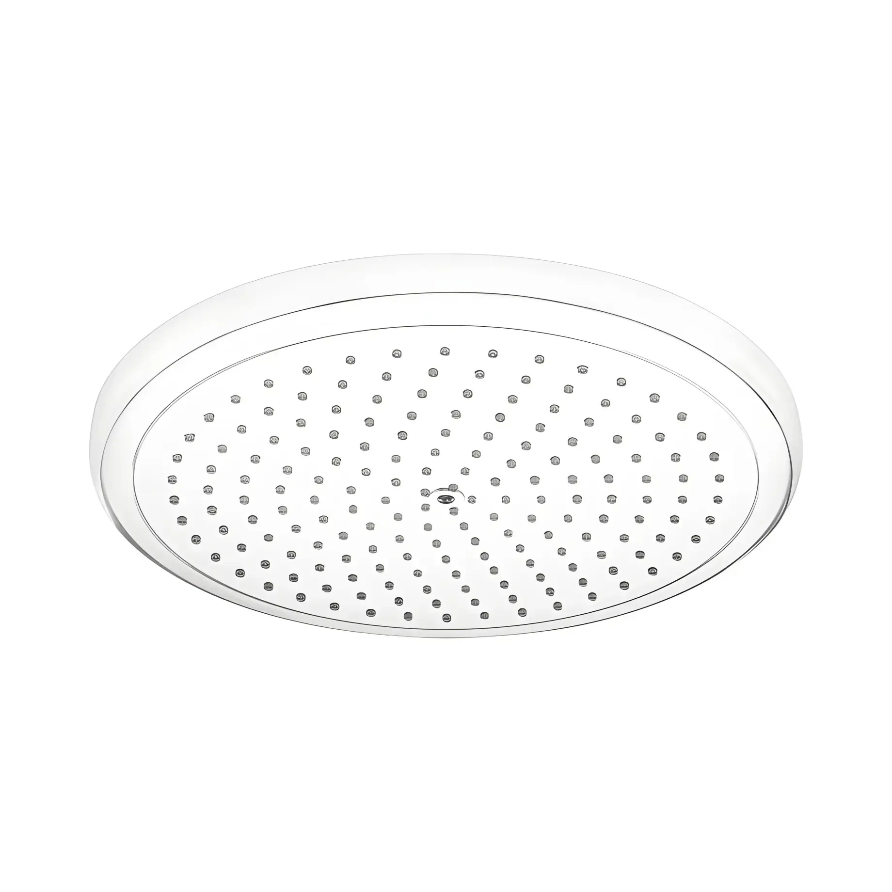 Верхній душ 1jet Croma Hansgrohe 26221700 White Matt 28 х 28 см — вид на білому тлі