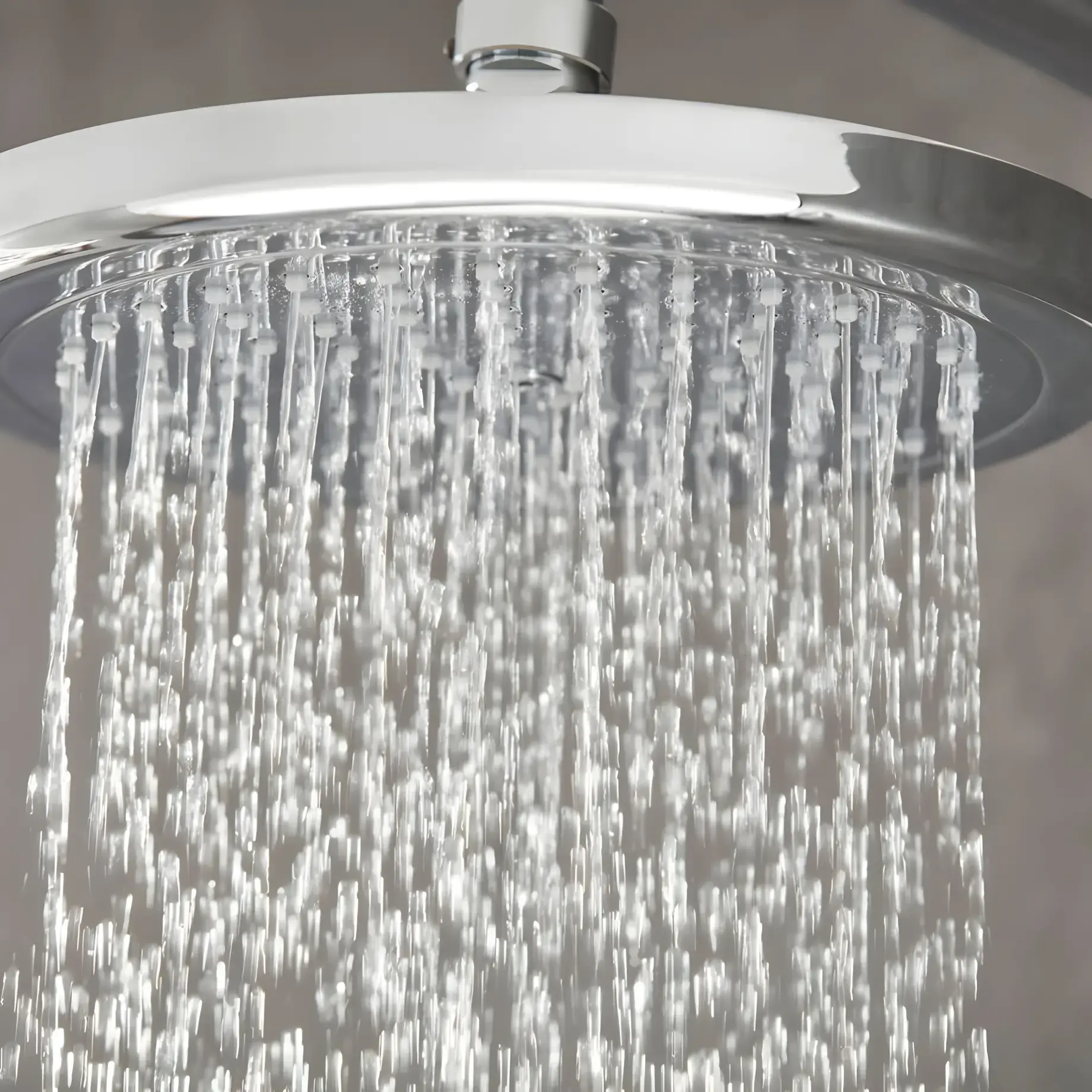 Душова система з термостатом Croma Hansgrohe 27185000 — деталь крупним планом