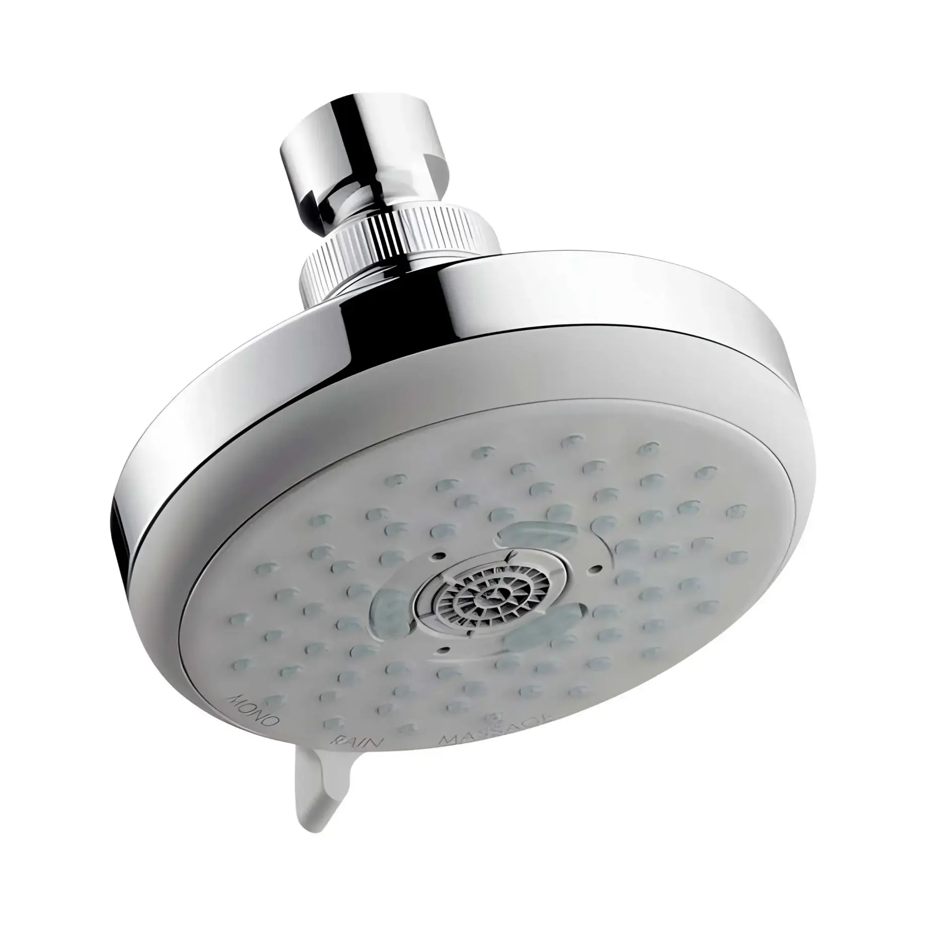 Верхній душ 3jet Croma Hansgrohe 27443000 Chrome 10 х 10 см — вид на білому тлі