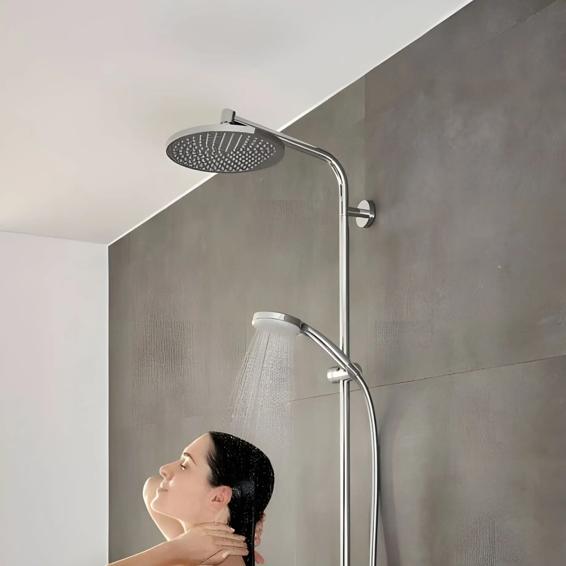 Ручной душ 4jet Croma Hansgrohe 28537000 — боковой ракурс