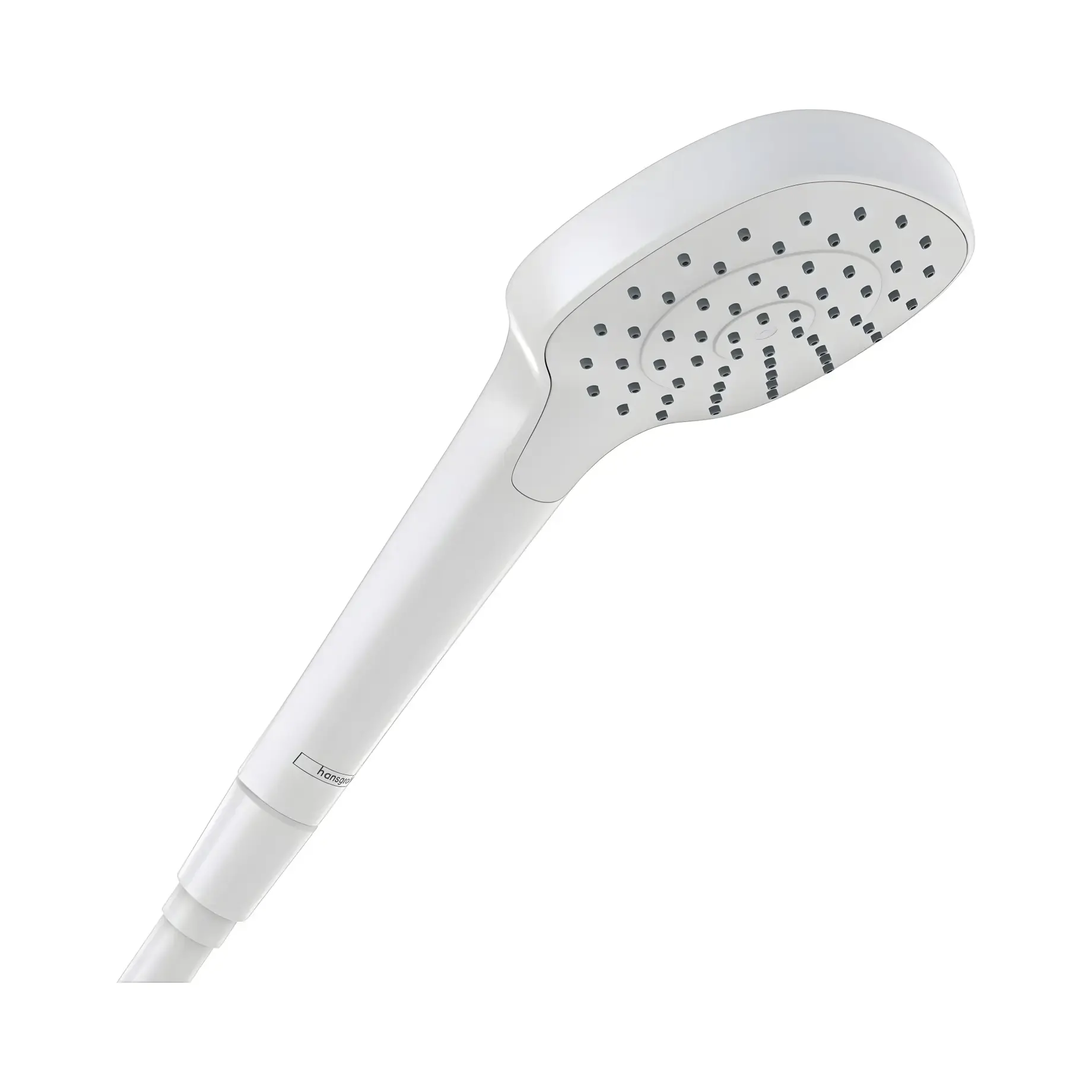 Ручний душ 3jet Croma E Hansgrohe 26815700 White Matt — вид на білому тлі