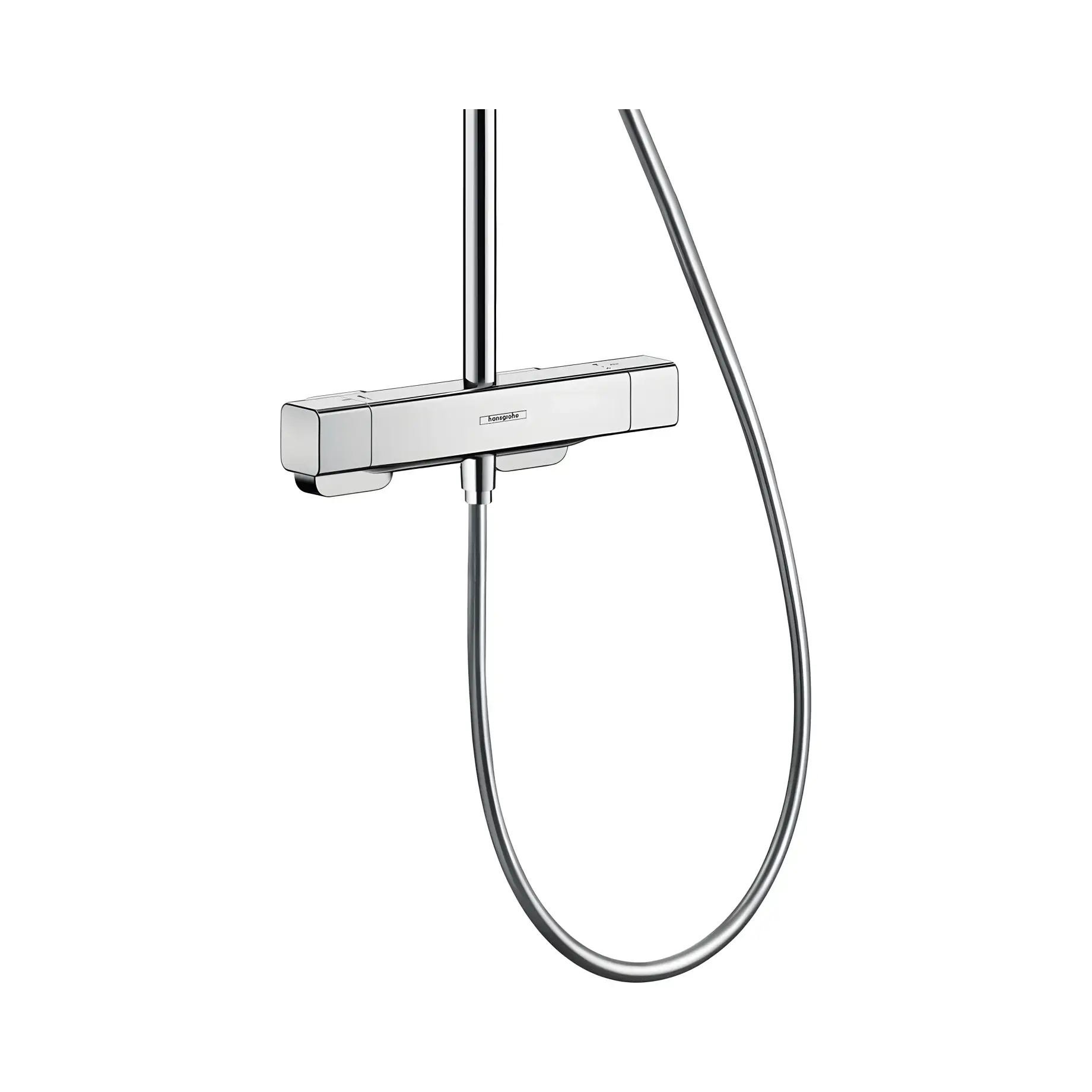 Душова система з термостатом Croma E Hansgrohe 27660000 — ракурс 3/4