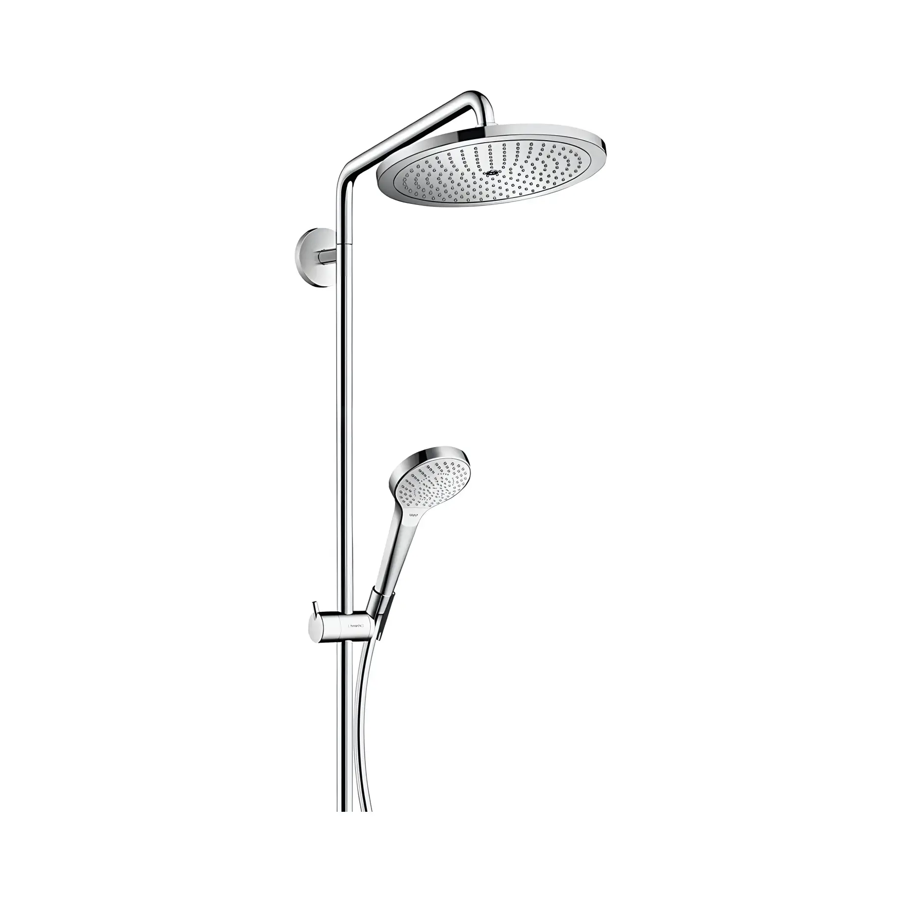 Душова система з термостатом Croma Select S Hansgrohe 26792000 — бічний ракурс