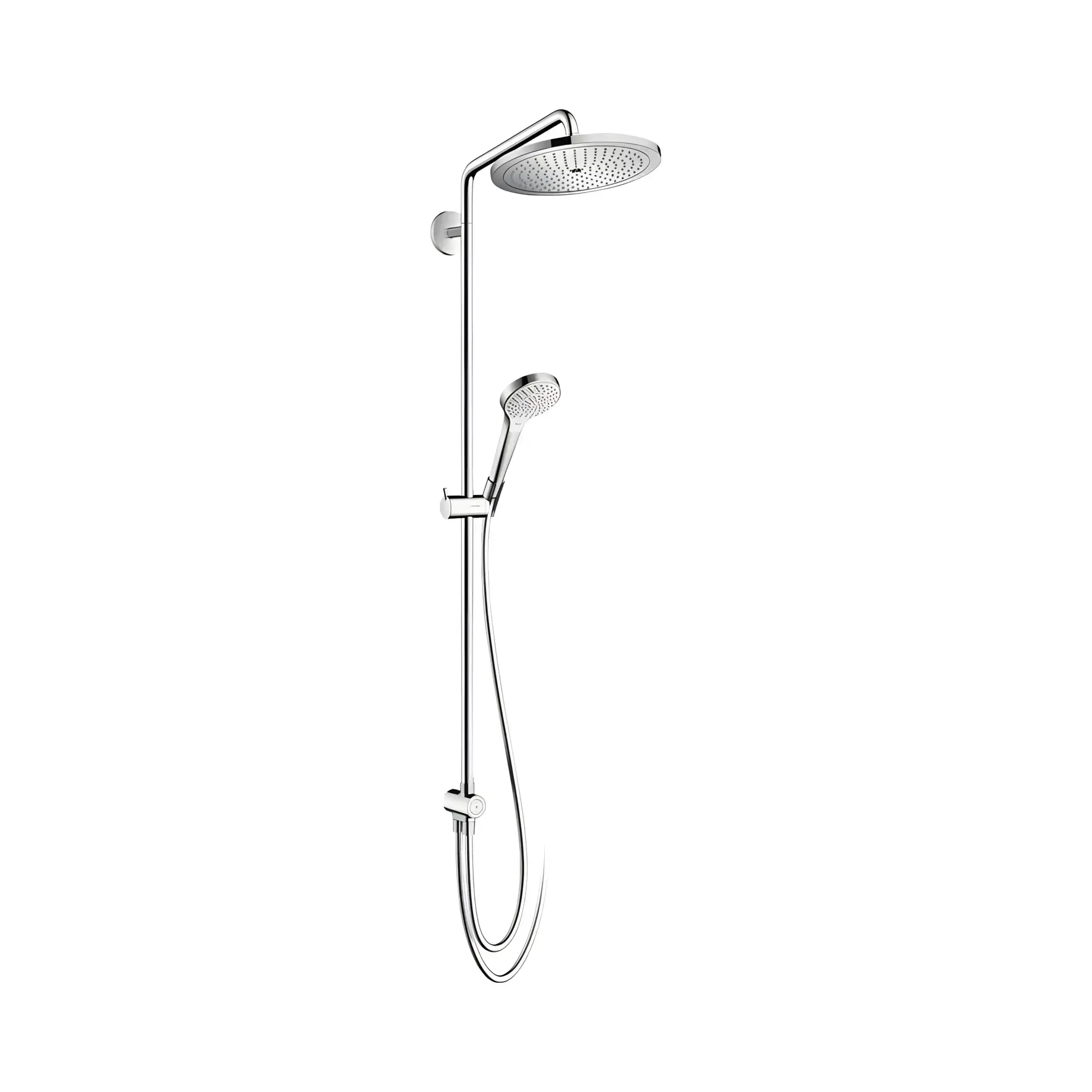 Душова система Croma Select S Hansgrohe 26793000 — вид на білому тлі