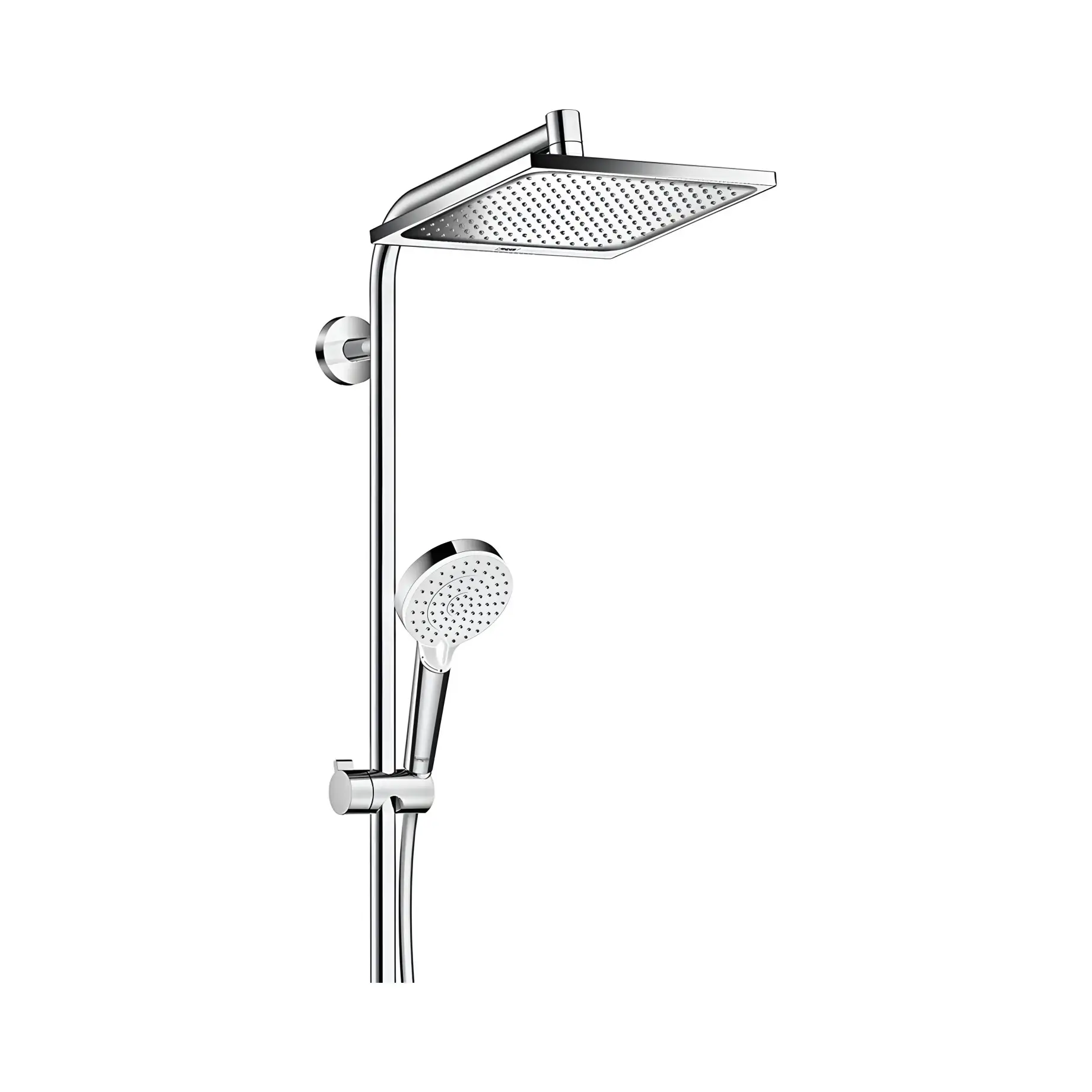 Душова система Crometta E Hansgrohe 27289000 — бічний ракурс
