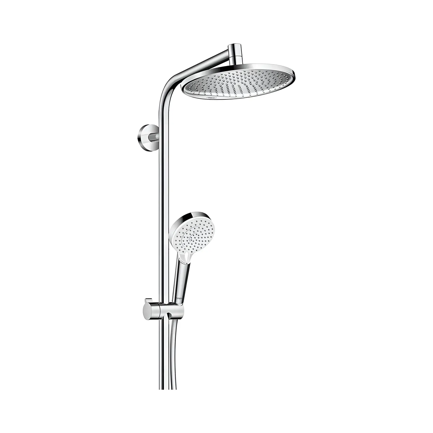Душова система зі змішувачем Crometta S Hansgrohe 27269000 — ракурс 3/4