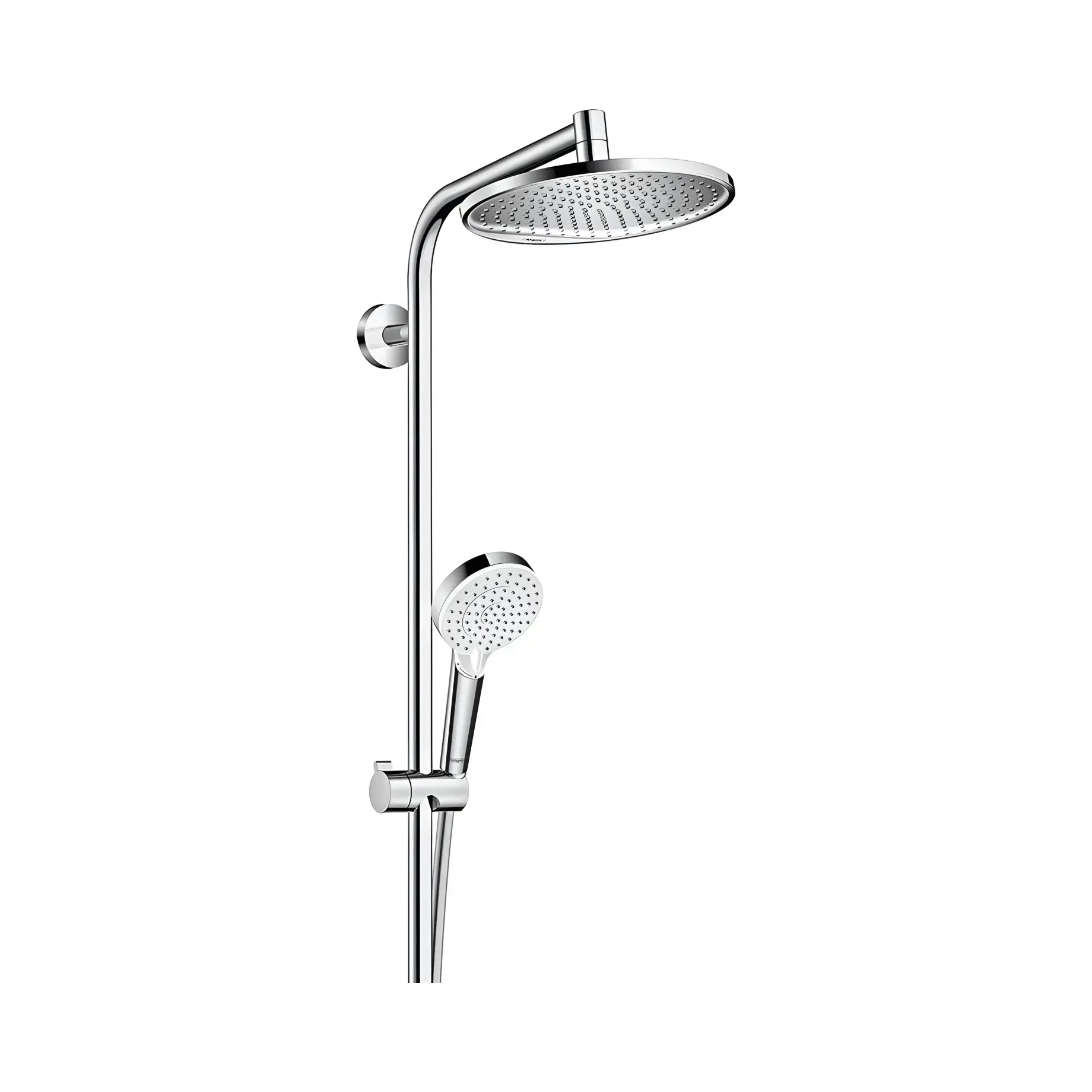 Душевая система с термостатом Crometta S Hansgrohe 27320000 — боковой ракурс