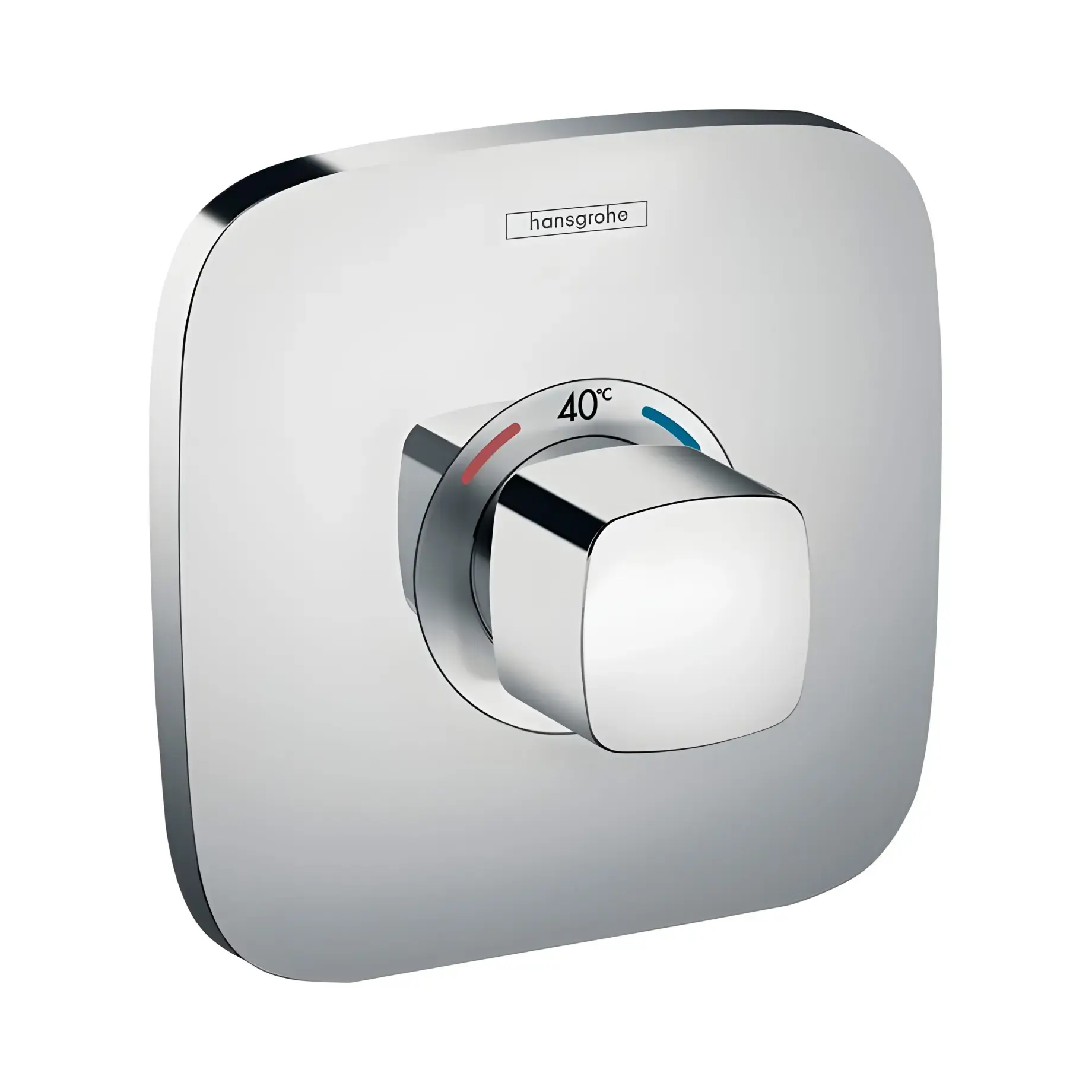Термостат для ванни та душу Ecostat E Hansgrohe 15705000 — вид на білому тлі