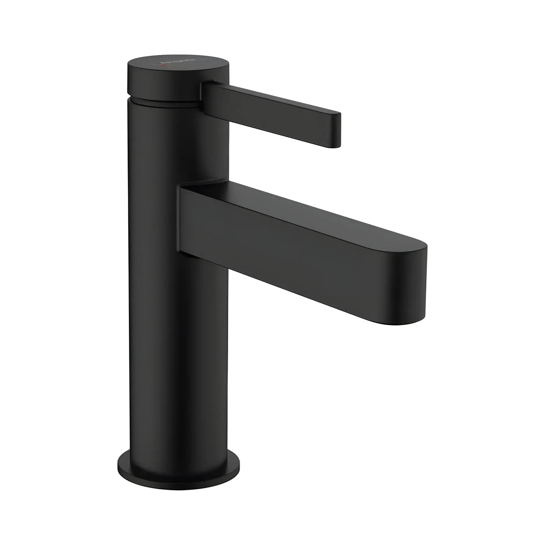 Змішувач для раковини Finoris Hansgrohe 76010670 Matt Black — вид на білому тлі