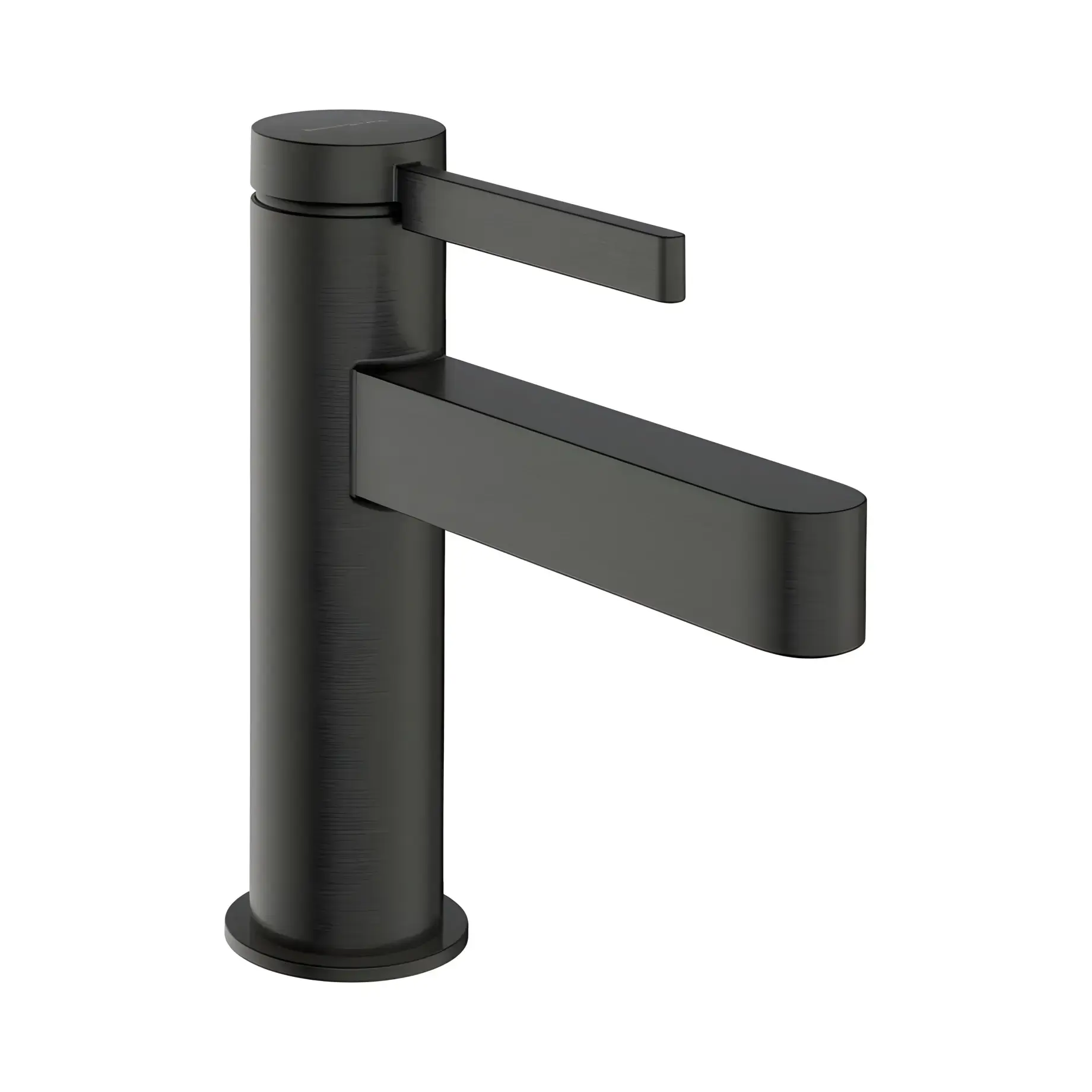 Змішувач для раковини Finoris Hansgrohe 76012340 Brushed Black Chrome — вид на білому тлі