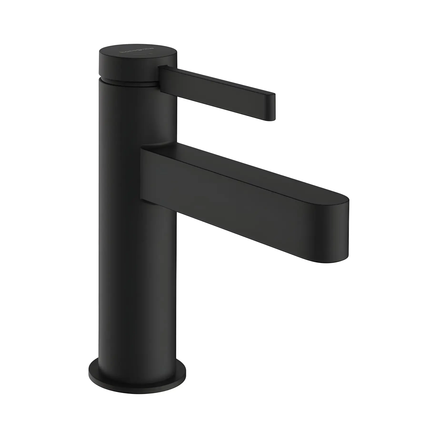 Змішувач для раковини Finoris Hansgrohe 76012670 Matt Black — вид на білому тлі