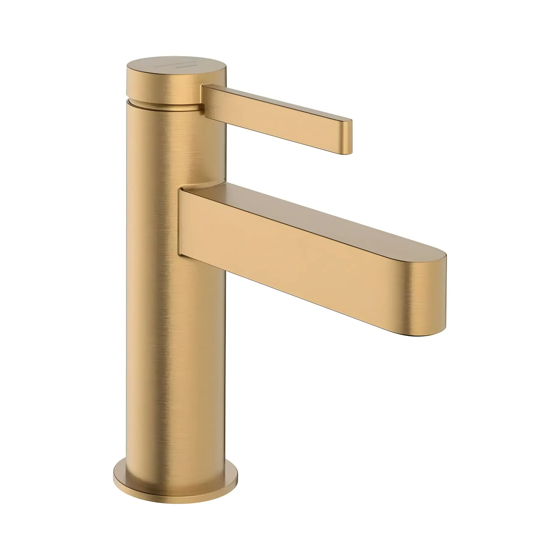 Кран для раковини Finoris Hansgrohe 76013140 Brushed Bronze — вид на білому тлі
