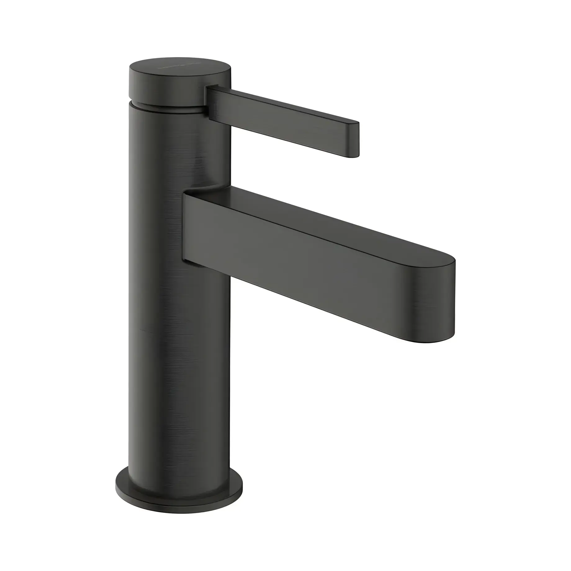 Кран для раковини Finoris Hansgrohe 76013340 Brushed Black Chrome — вид на білому тлі