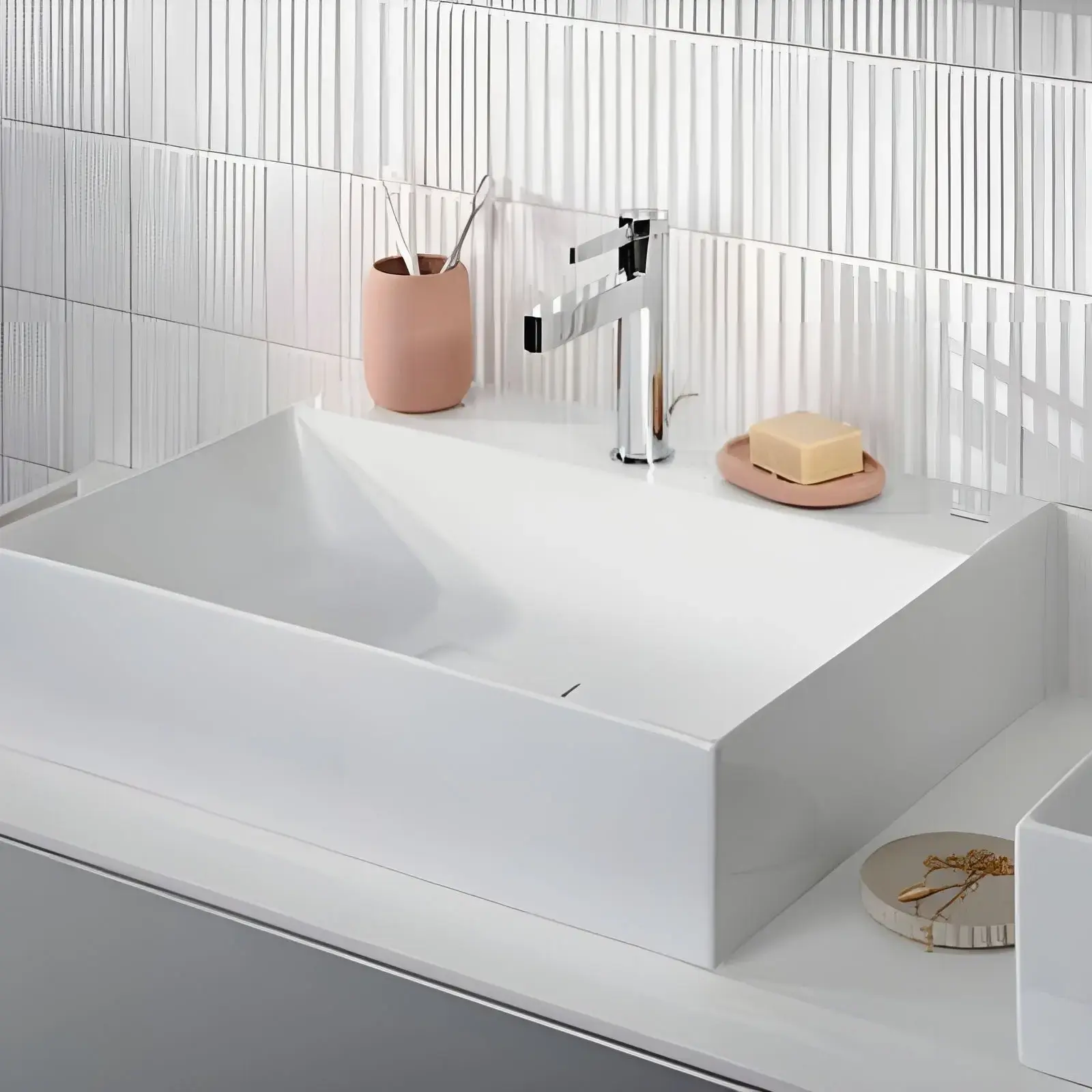 Змішувач для раковини Finoris Hansgrohe 76020000 Chrome — вид згори