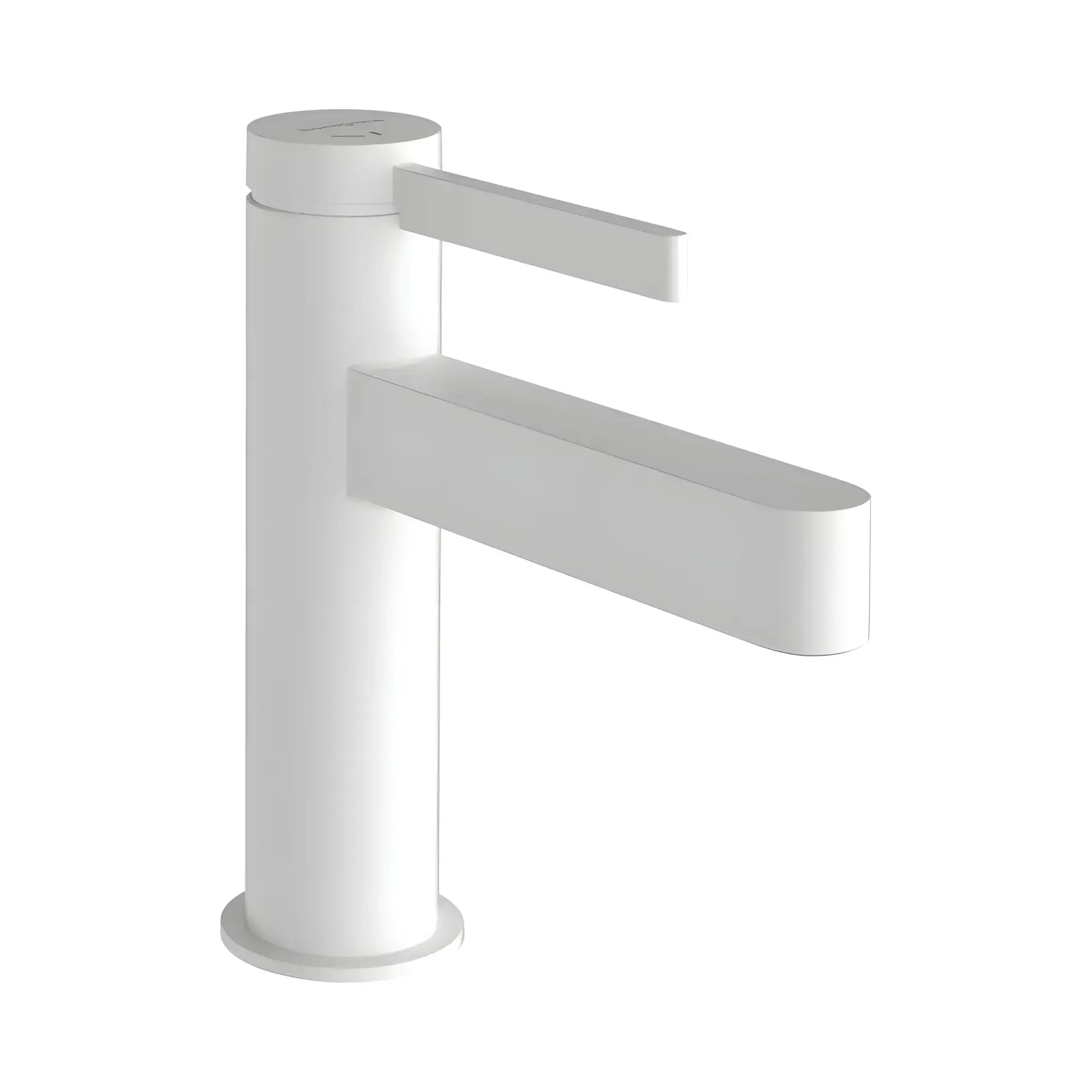 Змішувач для раковини Finoris Hansgrohe 76025700 White Matt — вид на білому тлі
