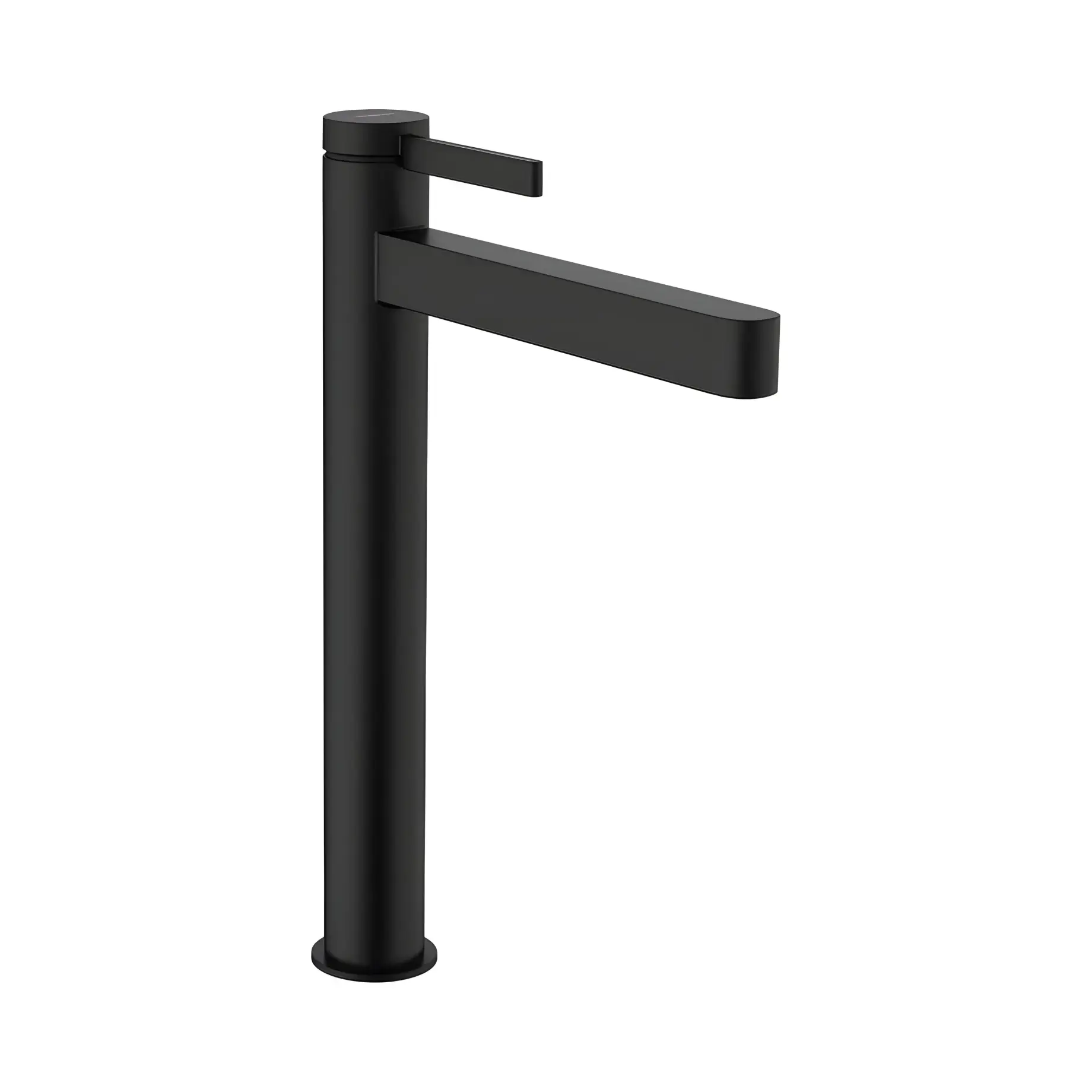 Змішувач для раковини Finoris Hansgrohe 76070670 Matt Black — вид на білому тлі