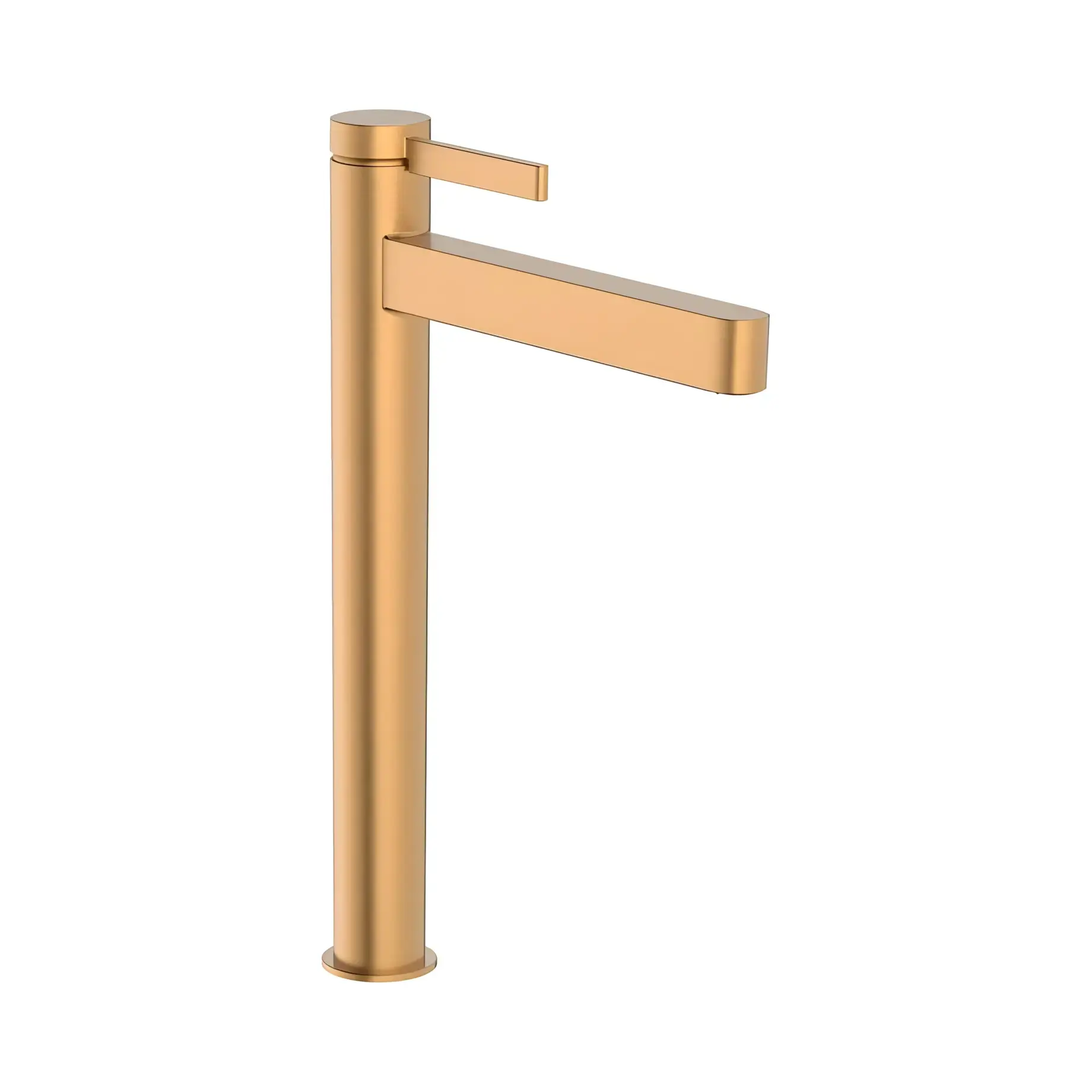 Змішувач для раковини Finoris Hansgrohe 76072140 Brushed Bronze — вид на білому тлі