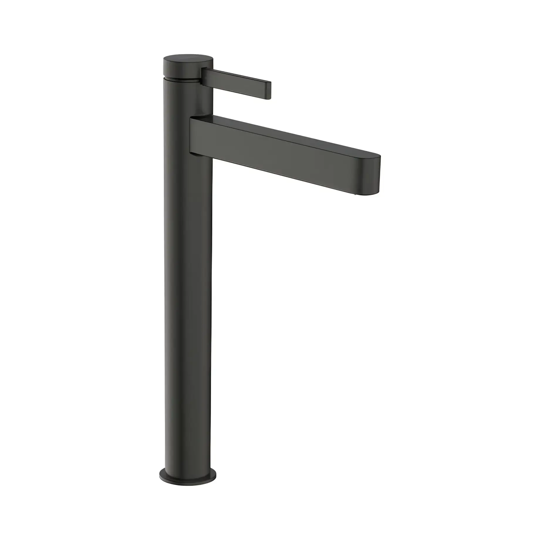 Змішувач для раковини Finoris Hansgrohe 76072340 Brushed Black Chrome — вид на білому тлі
