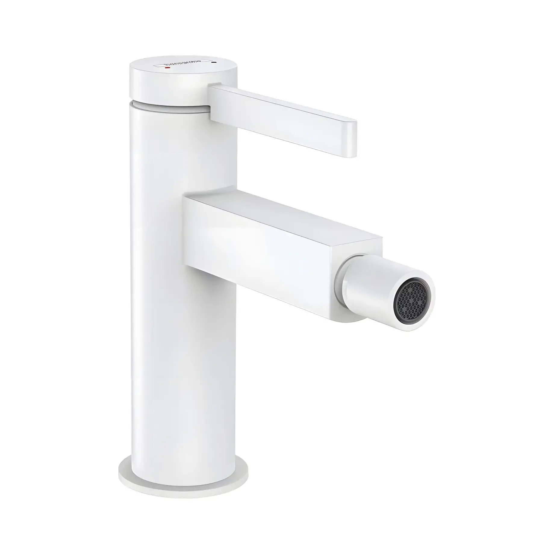 Змішувач для біде Finoris Hansgrohe 76200700 White Matt — вид на білому тлі