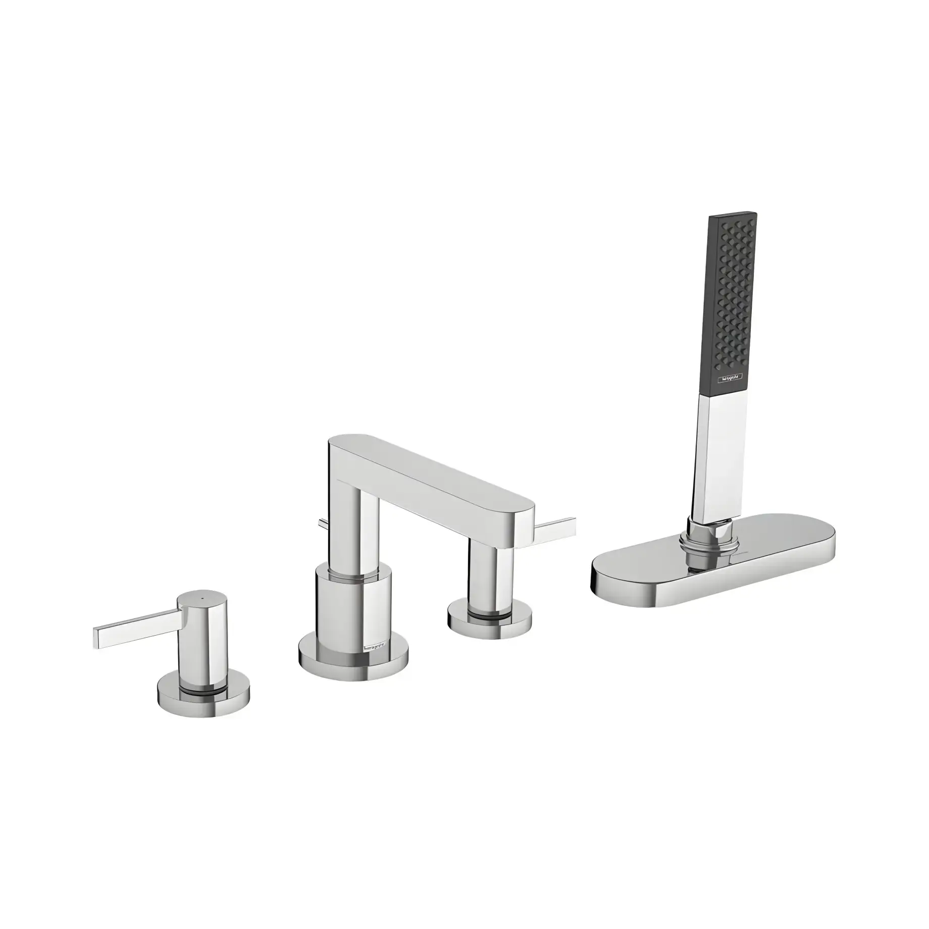 Змішувач для ванни Finoris Hansgrohe 76444000 Chrome — вид на білому тлі