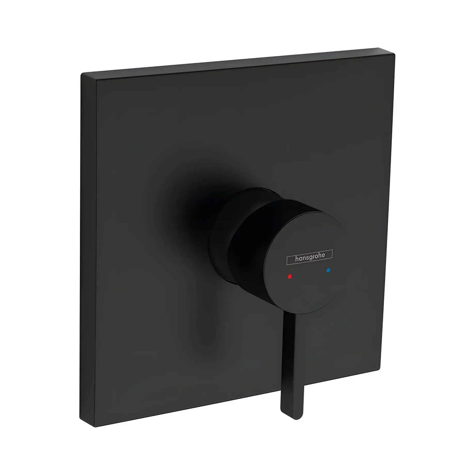 Змішувач для душу Finoris Hansgrohe 76615670 Matt Black — вид на білому тлі