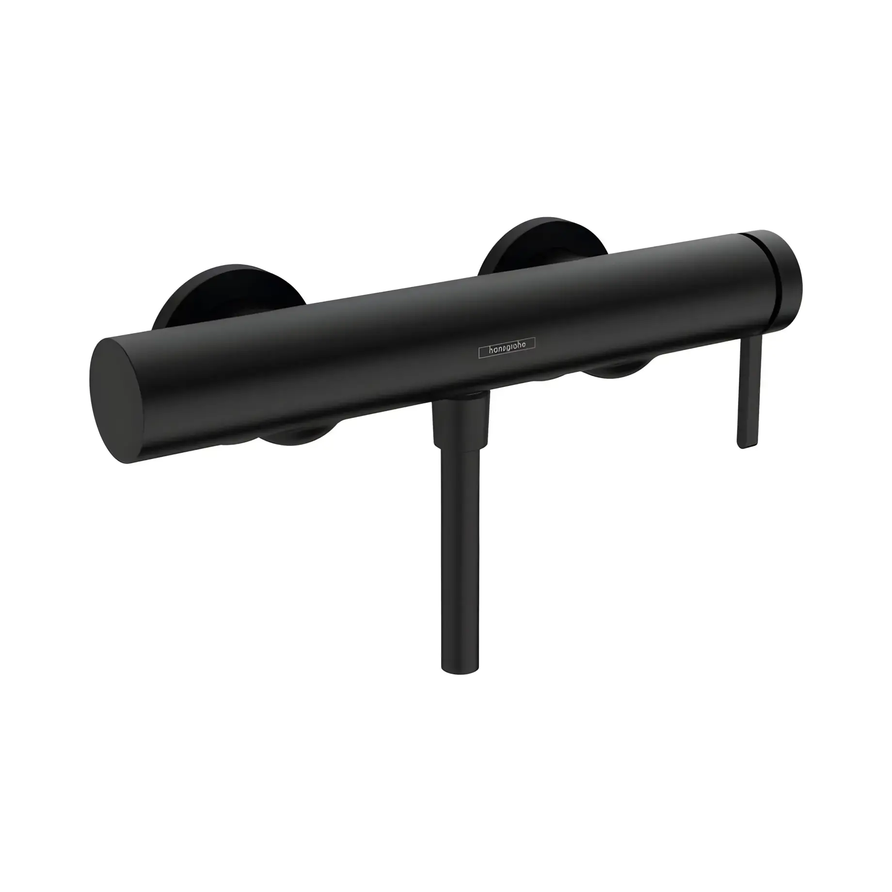 Змішувач для душу Finoris Hansgrohe 76620670 Matt Black — вид на білому тлі