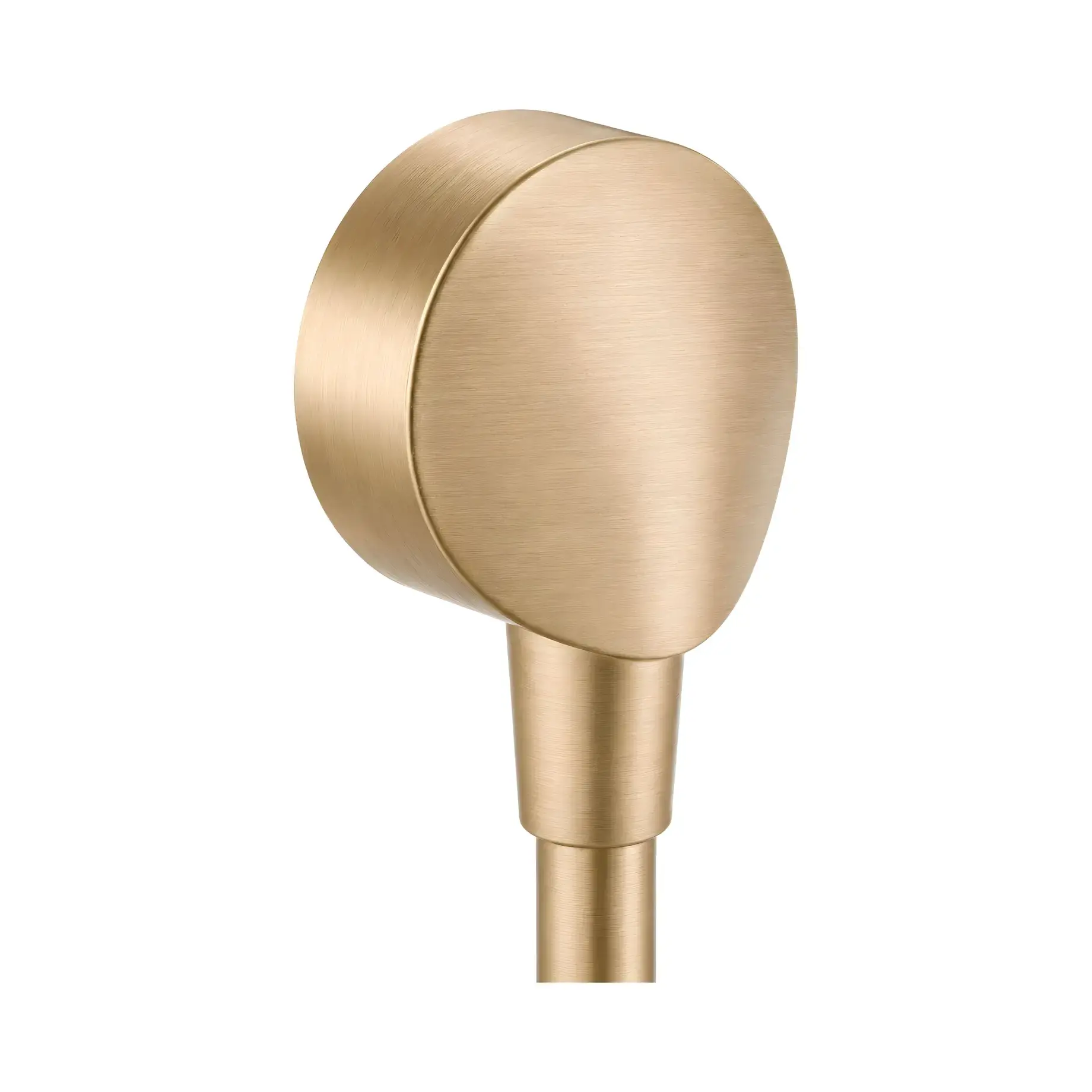 Шлангове під'єднання Fixfit E Hansgrohe 27454140 Brushed Bronze — вид на білому тлі
