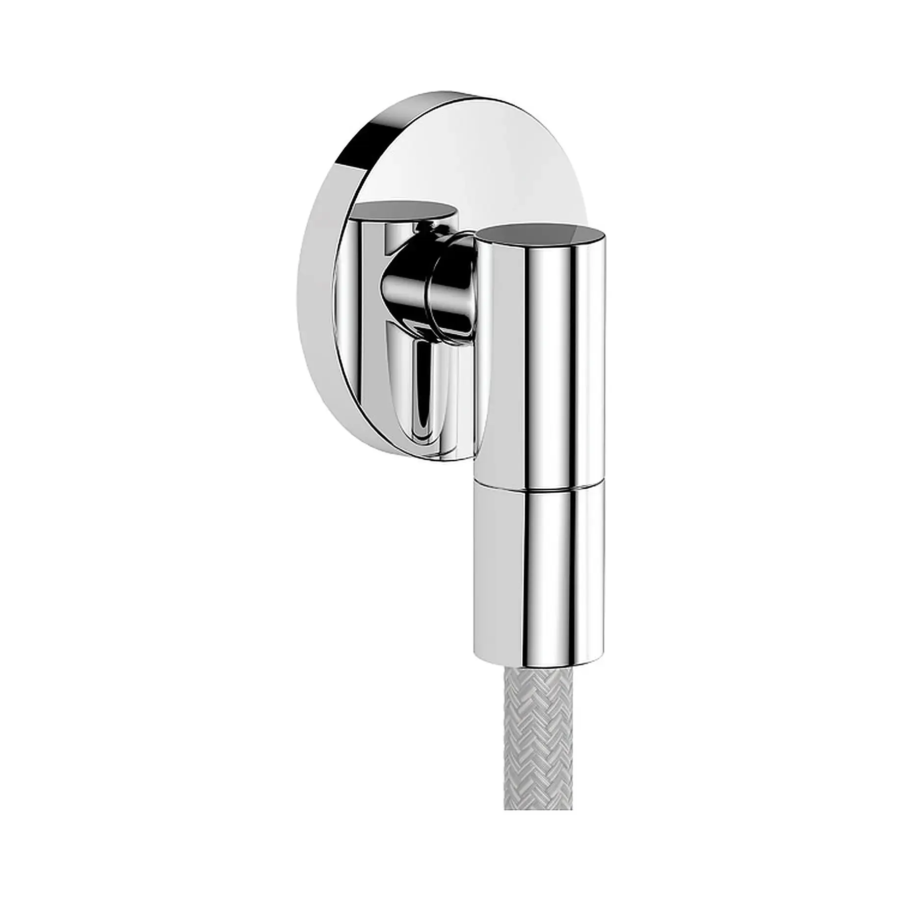 Шлангове під'єднання FixFit Fine S Hansgrohe 28882000 Chrome — вид на білому тлі
