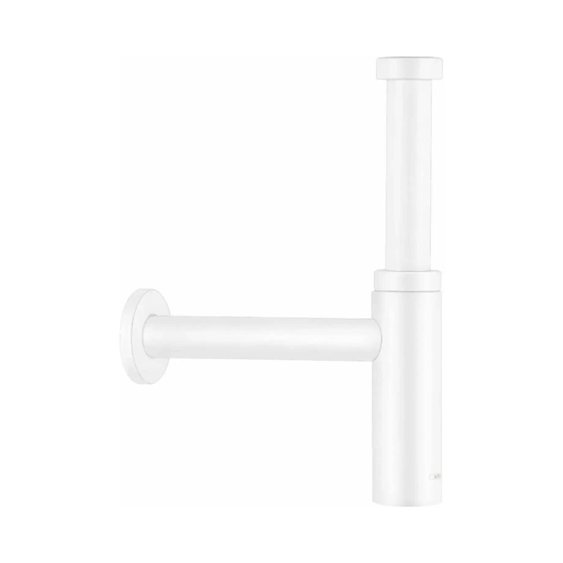 Сифон для раковини Flowstar S Hansgrohe 52105700 White Matt — вид на білому тлі