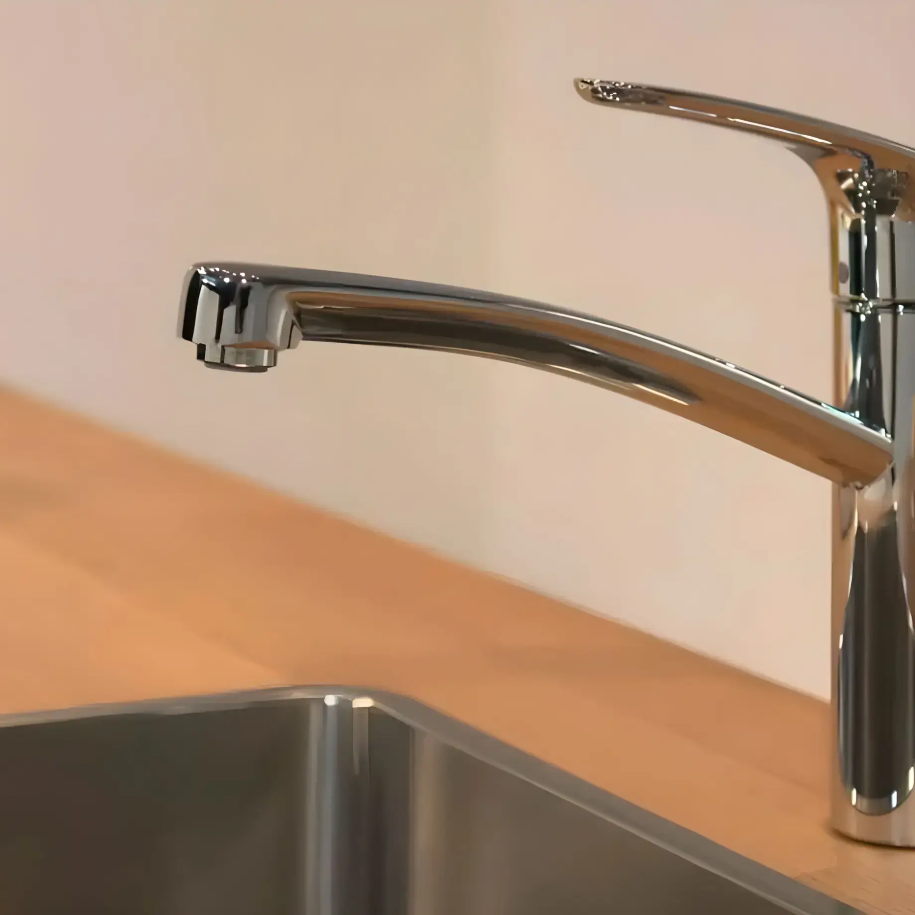 Змішувач для кухні Focus M41 Hansgrohe 31806000 Chrome — вид спереду
