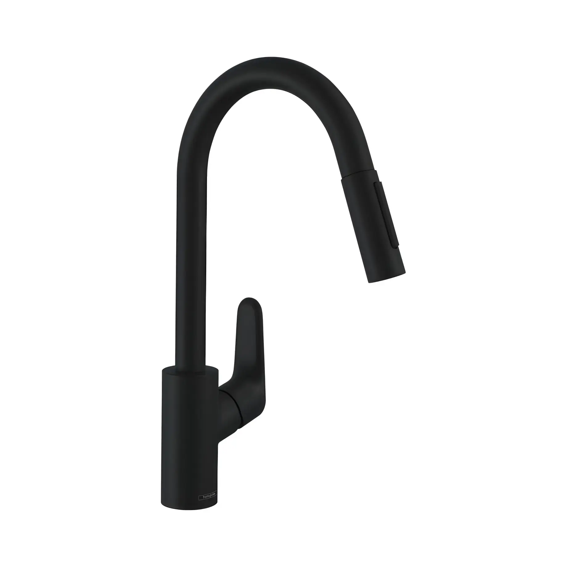 Змішувач для кухні Focus M41 Hansgrohe 31815670 Matt Black — вид на білому тлі