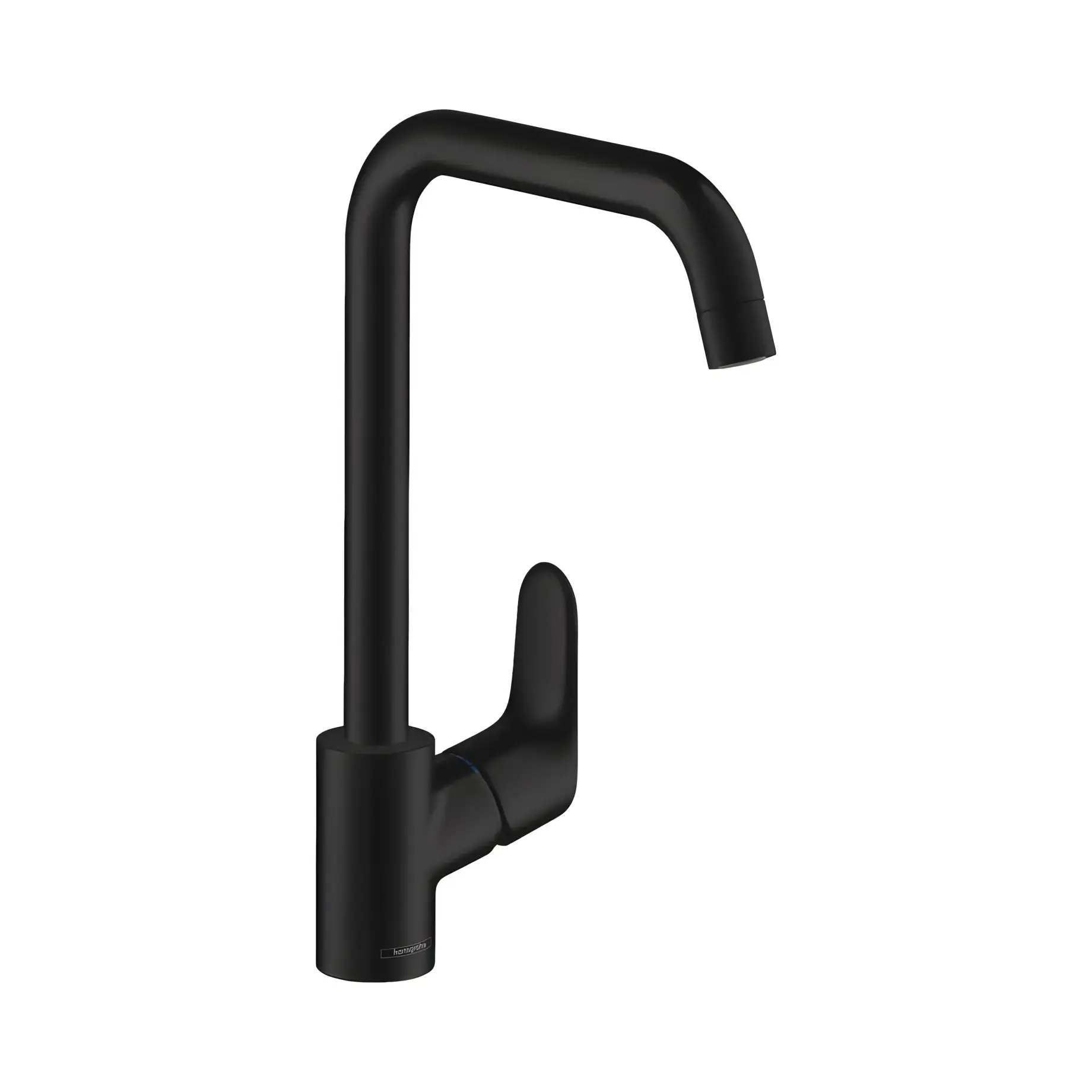 Змішувач для кухні Focus M41 Hansgrohe 31820670 Matt Black — вид на білому тлі