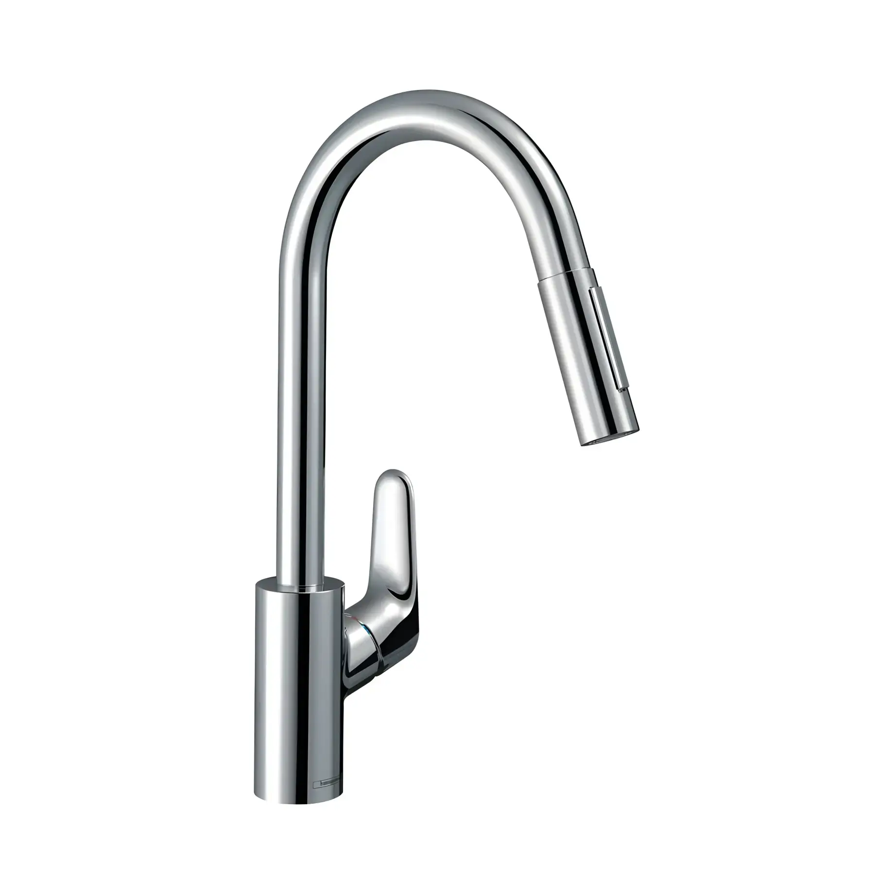 Змішувач для кухні Focus M41 Hansgrohe 31833000 Chrome — вид на білому тлі