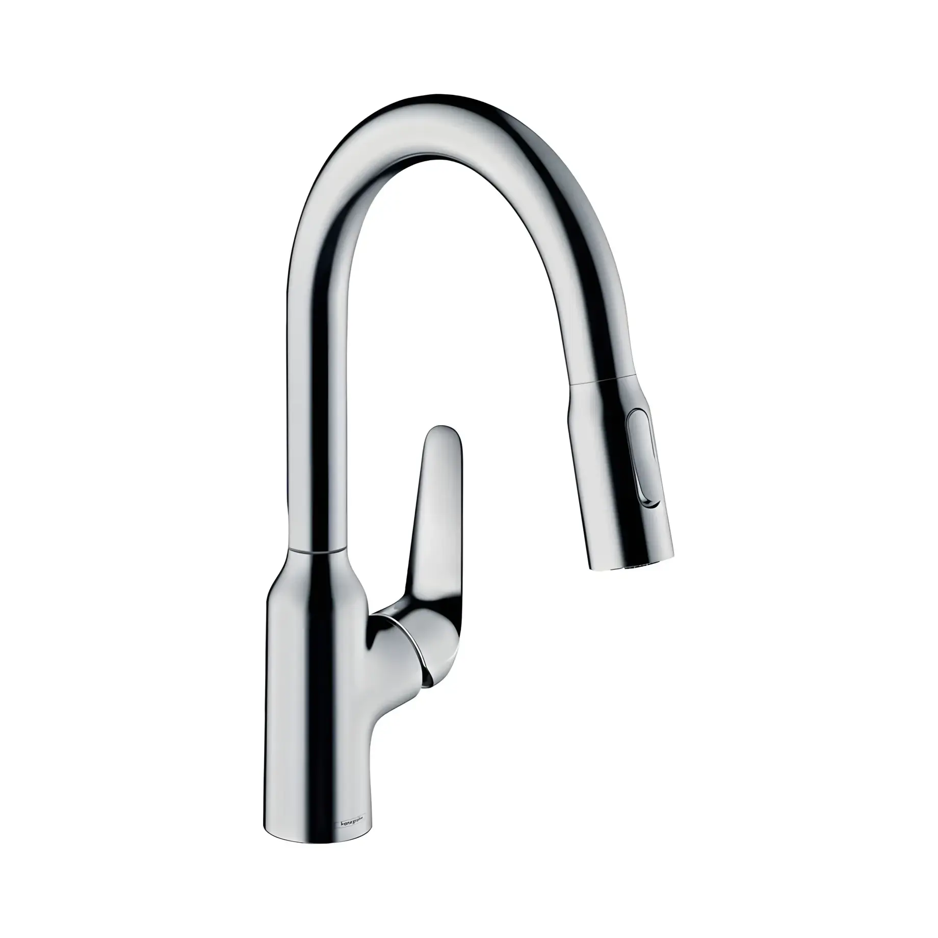 Змішувач для кухні Focus M42 Hansgrohe 71800000 Chrome — вид на білому тлі