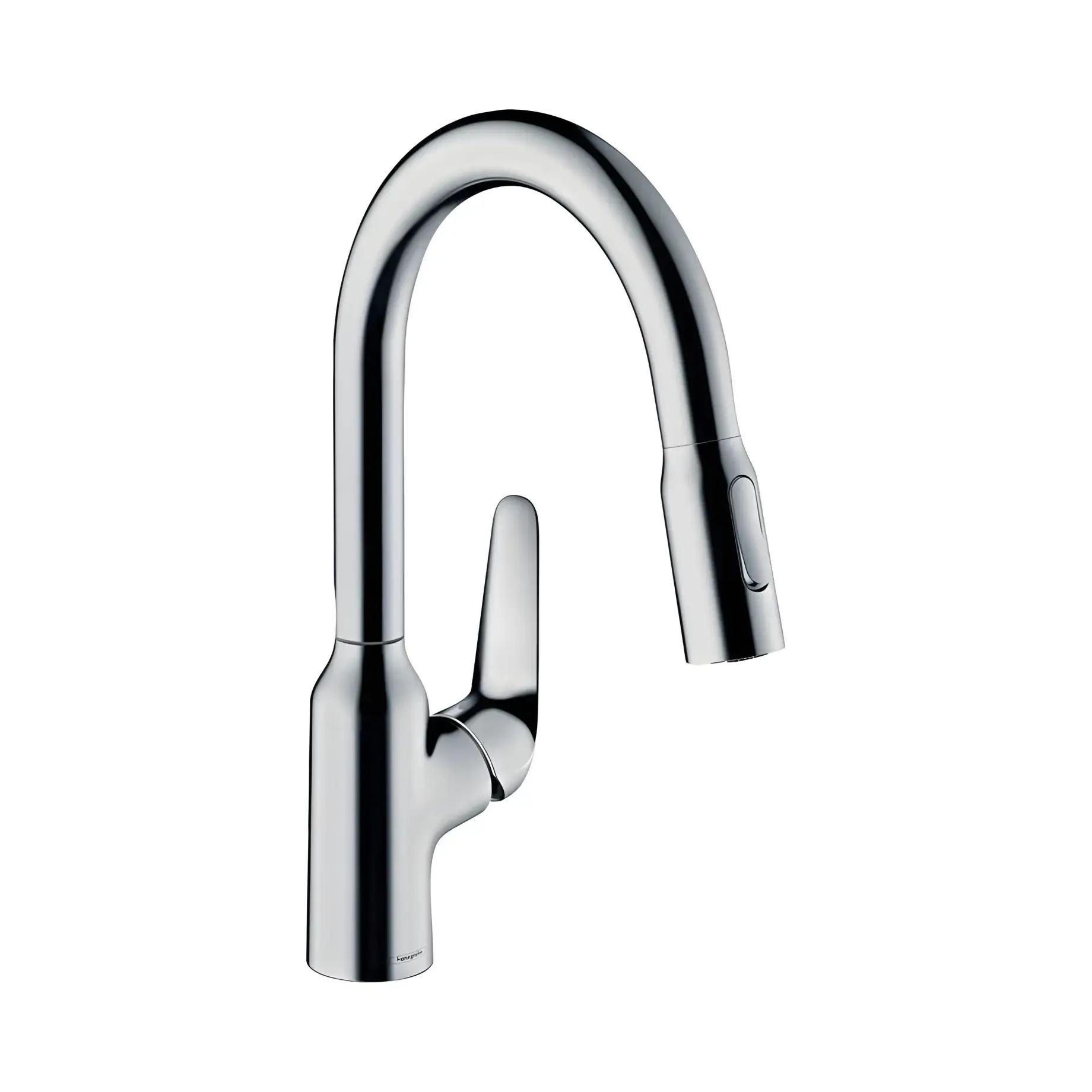 Змішувач для кухні Focus M42 Hansgrohe 71801000 Chrome — вид на білому тлі