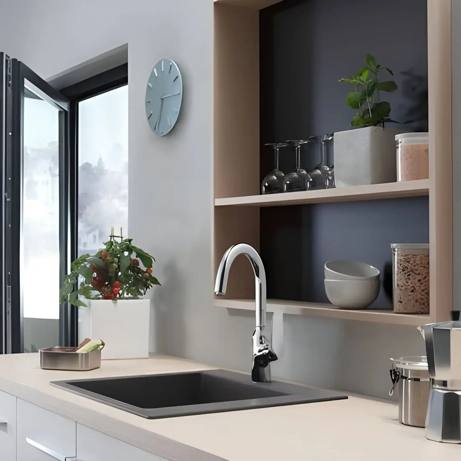 Смеситель для кухни Focus M42 Hansgrohe 71802000 — вид спереди