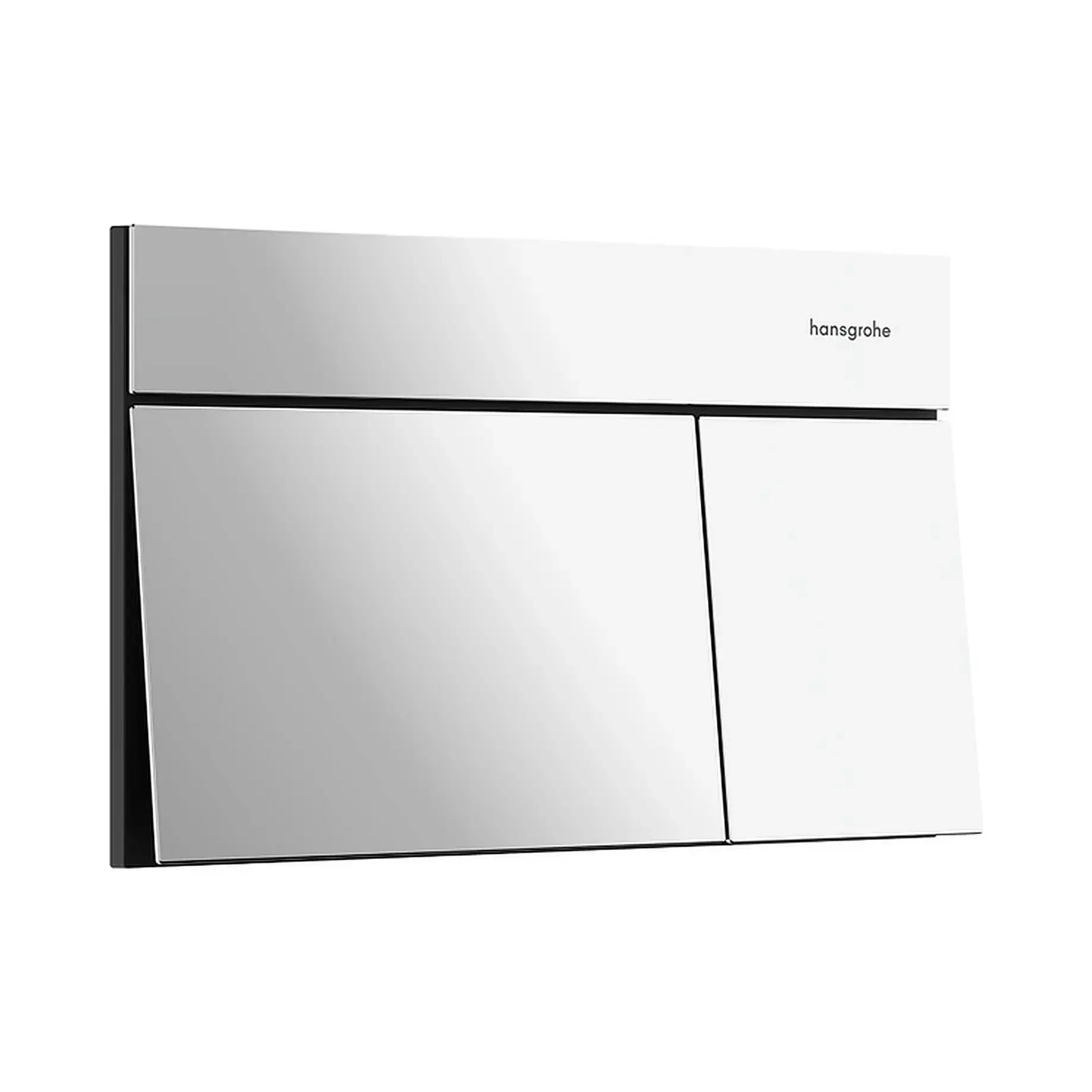 Змивна клавіша iFrame Element E Hansgrohe 66003000 Chrome 23 х 15 х 2.8 см — вид на білому тлі
