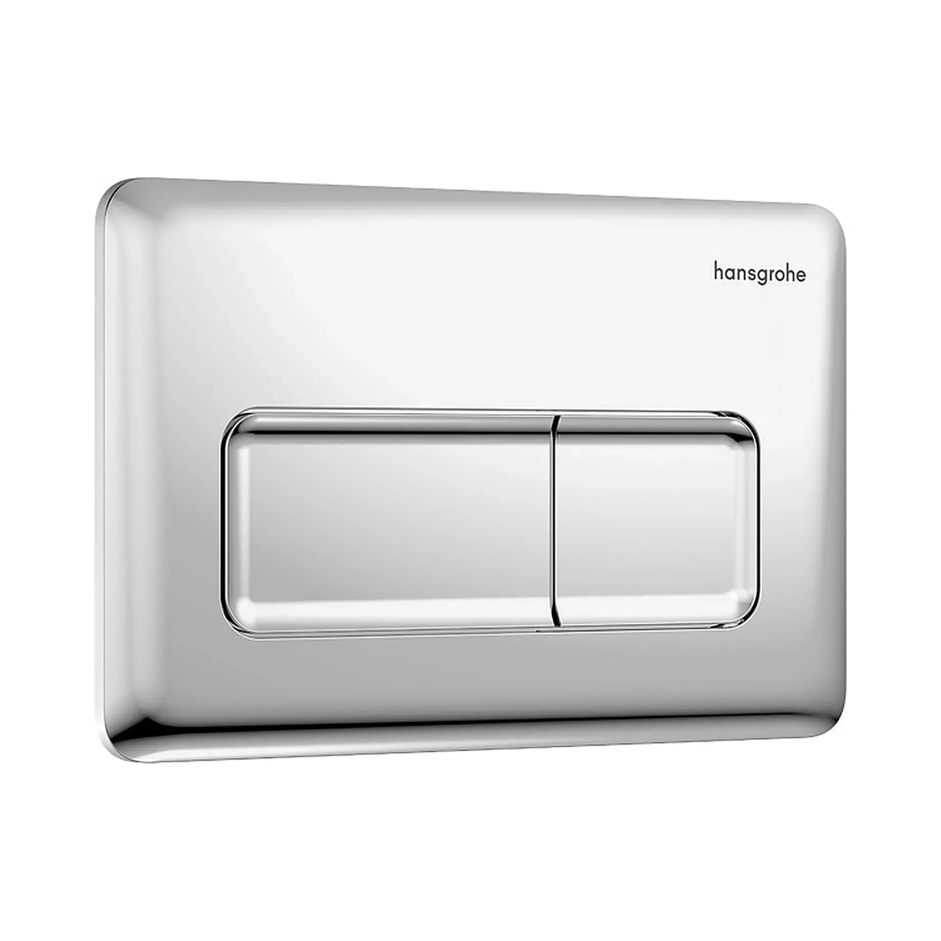 Змивна клавіша iFrame Original Q Hansgrohe 66001000 Chrome — вид на білому тлі