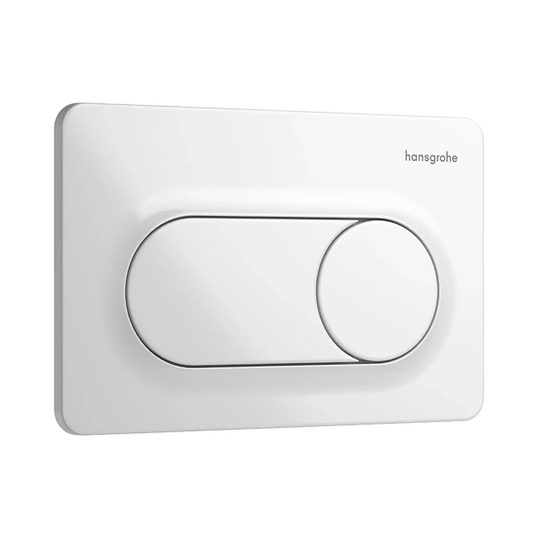 Змивна клавіша iFrame Original S Hansgrohe 66002450 White — вид на білому тлі