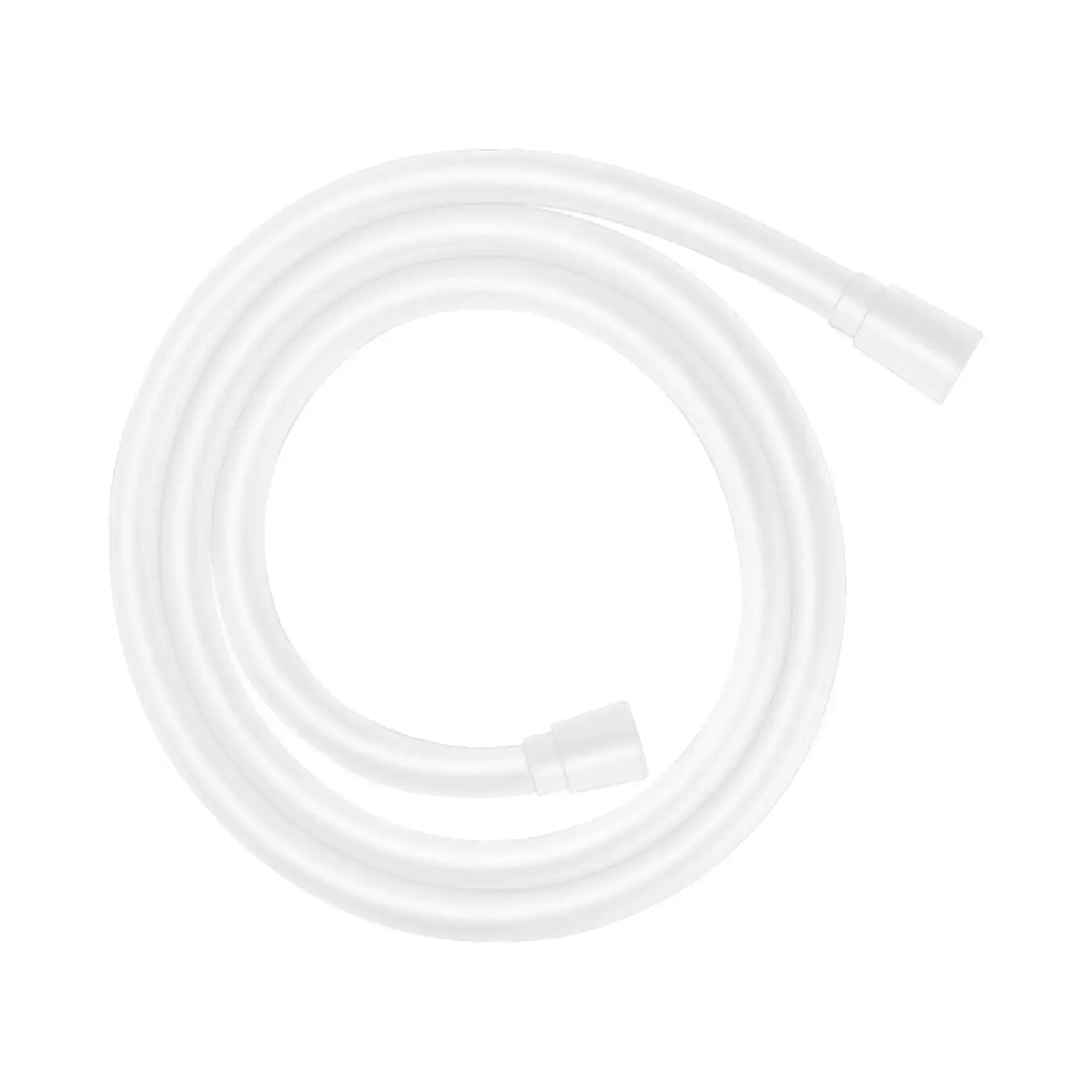 Шланг для душу 1,6 м Isiflex Hansgrohe 28276700 Matt White — вид на білому тлі